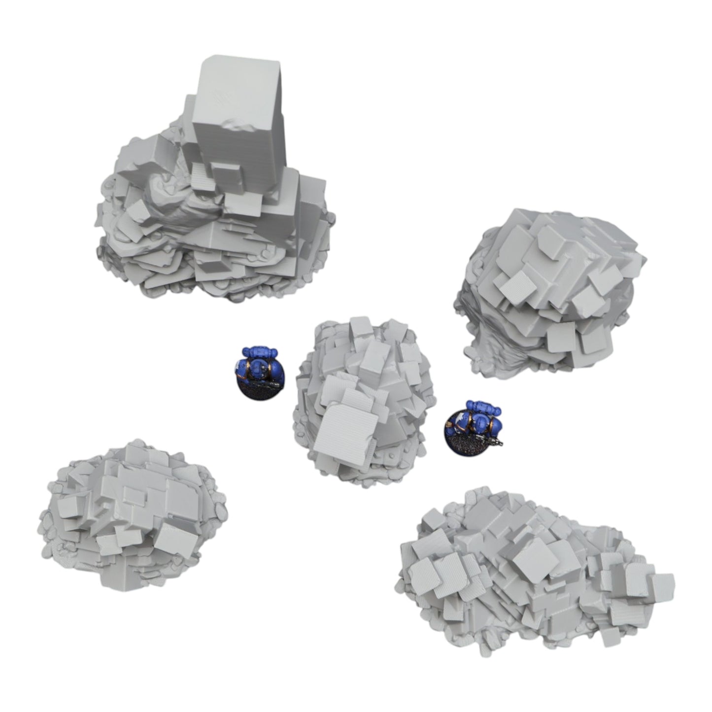 Wargaming 28mm scatter terrain scenery showing 3D-printed item that is compatible with games such as Warhammer 40K, Star Wars Legions, D+D, Dungeons and Dragons, Sci-Fi, Fantasy and other miniature tabletop games. Brand Jawar3d found at www.jawar3d.co.uk.