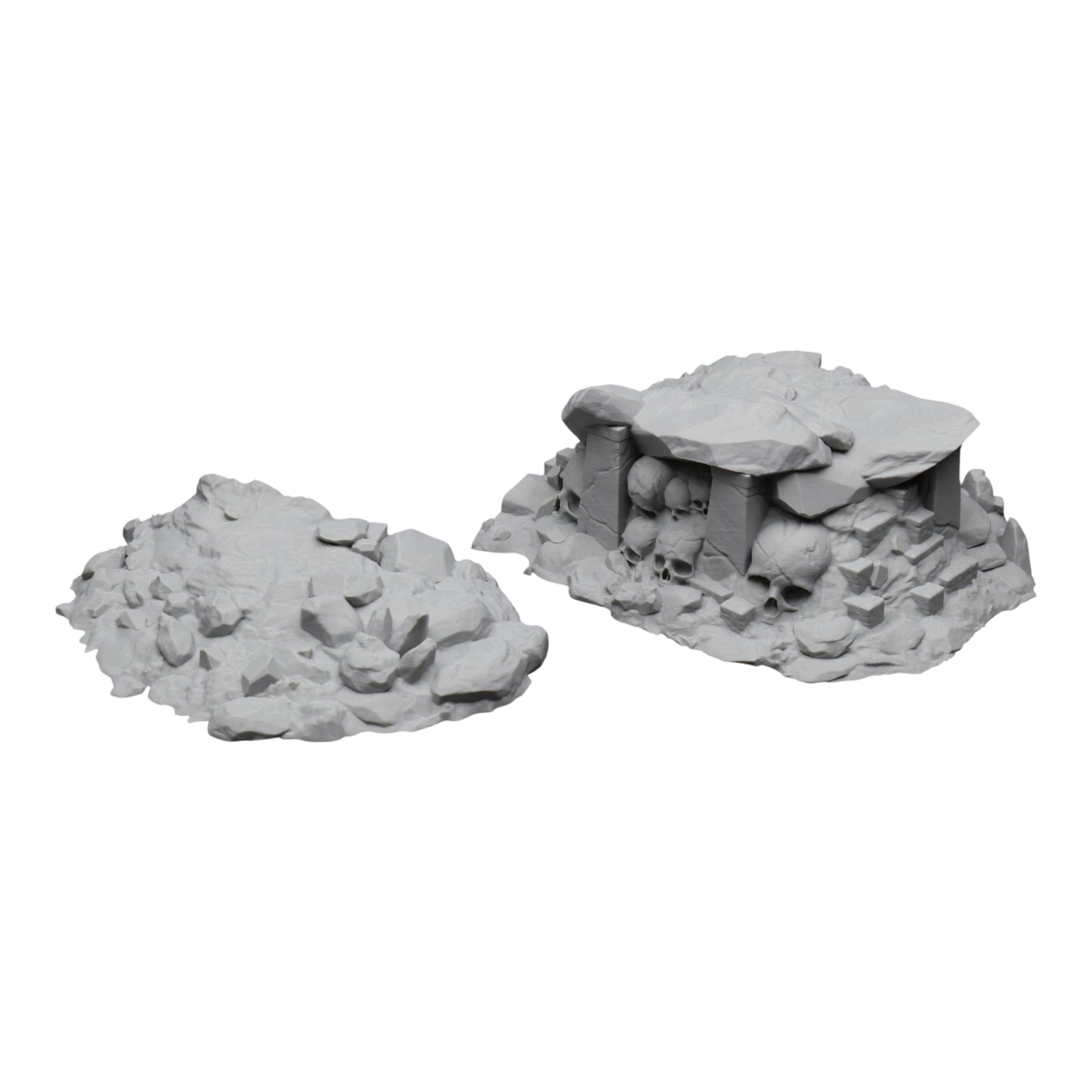 Wargaming 28mm scatter terrain scenery showing 3D-printed item that is compatible with games such as Warhammer 40K, Star Wars Legions, D+D, Dungeons and Dragons, Sci-Fi, Fantasy and other miniature tabletop games. Brand Jawar3d found at www.jawar3d.co.uk.