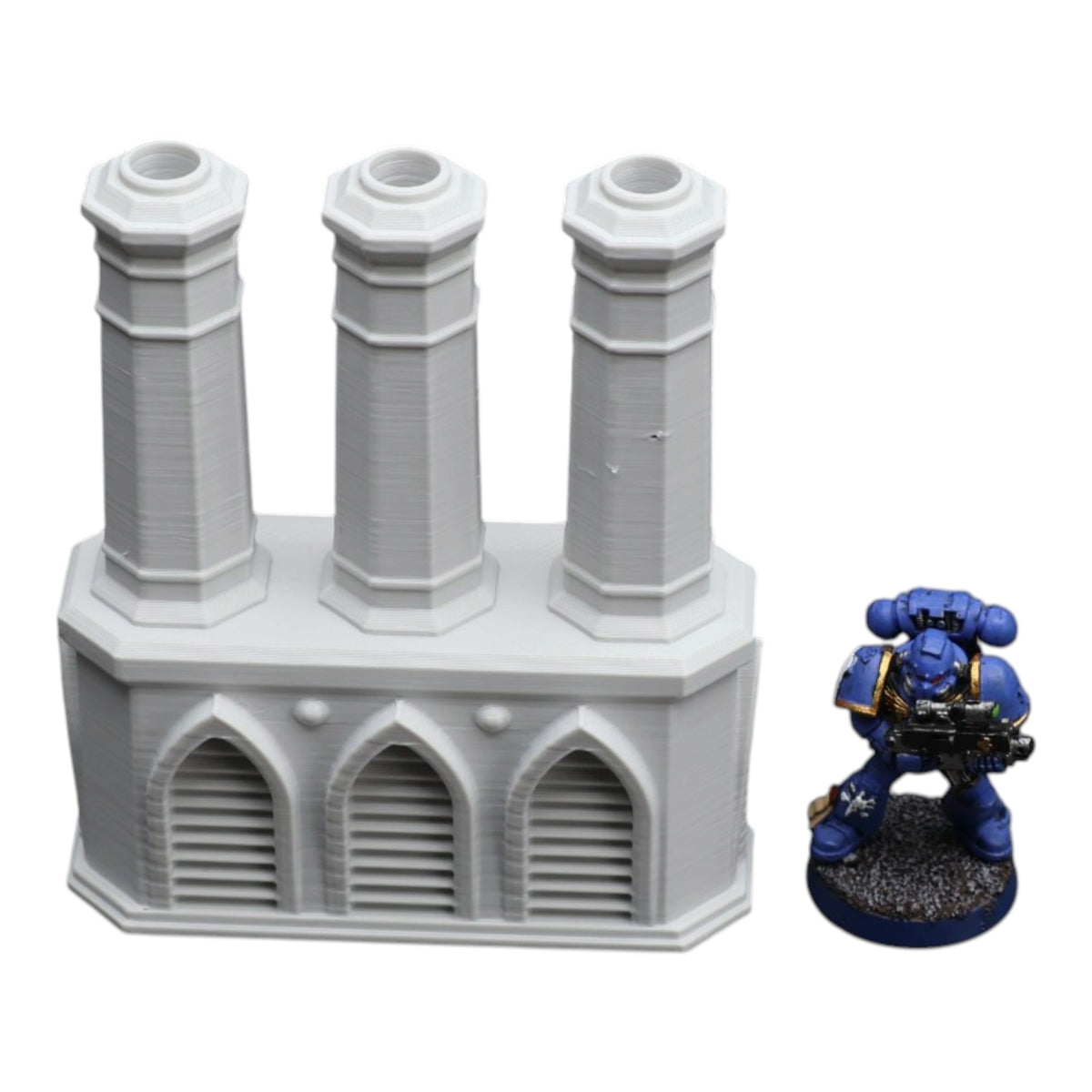 Wargaming 28mm scatter terrain scenery showing 3D-printed item that is compatible with games such as Warhammer 40K, Star Wars Legions, D+D, Dungeons and Dragons, Sci-Fi, Fantasy and other miniature tabletop games. Brand Jawar3d found at www.jawar3d.co.uk.