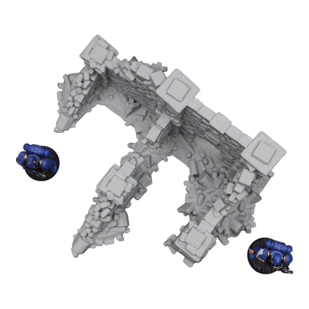 Wargaming 28mm scatter terrain scenery showing 3D-printed item that is compatible with games such as Warhammer 40K, Star Wars Legions, D+D, Dungeons and Dragons, Sci-Fi, Fantasy and other miniature tabletop games. Brand Jawar3d found at www.jawar3d.co.uk.