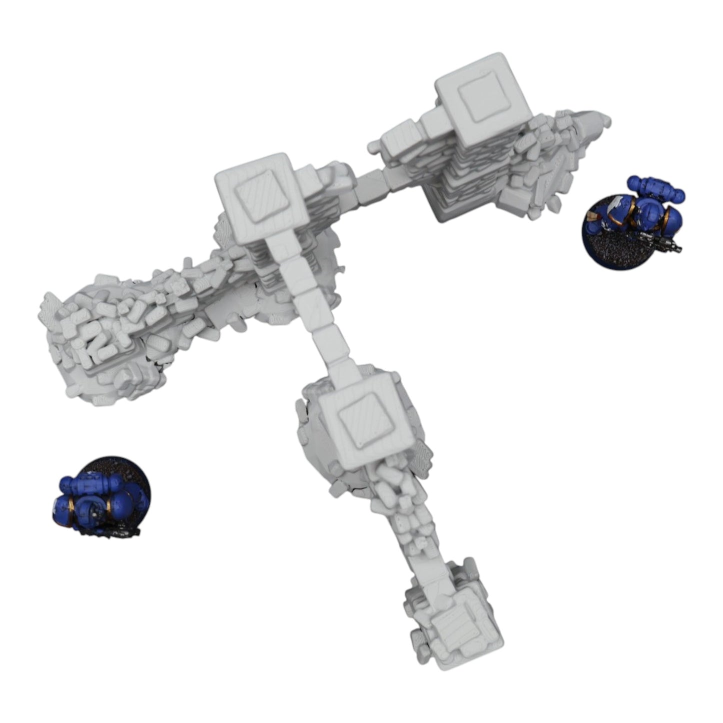 Wargaming 28mm scatter terrain scenery showing 3D-printed item that is compatible with games such as Warhammer 40K, Star Wars Legions, D+D, Dungeons and Dragons, Sci-Fi, Fantasy and other miniature tabletop games. Brand Jawar3d found at www.jawar3d.co.uk.