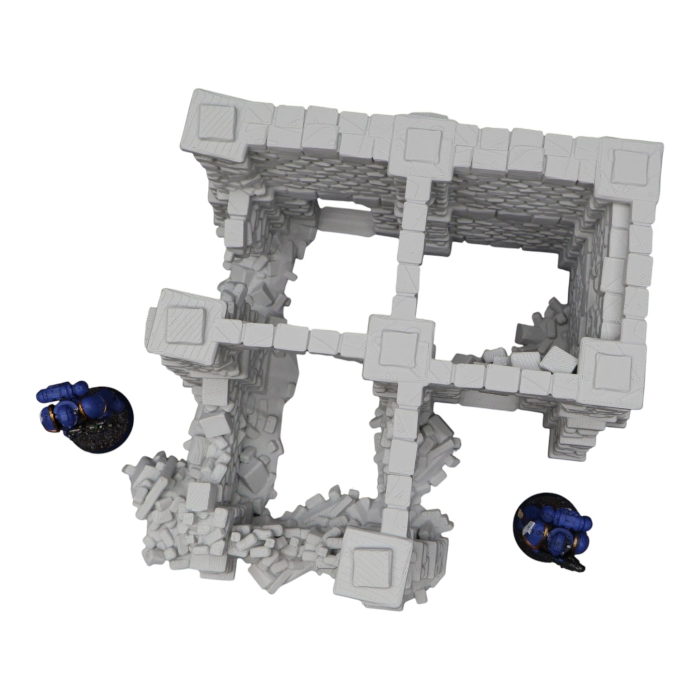Wargaming 28mm scatter terrain scenery showing 3D-printed item that is compatible with games such as Warhammer 40K, Star Wars Legions, D+D, Dungeons and Dragons, Sci-Fi, Fantasy and other miniature tabletop games. Brand Jawar3d found at www.jawar3d.co.uk.