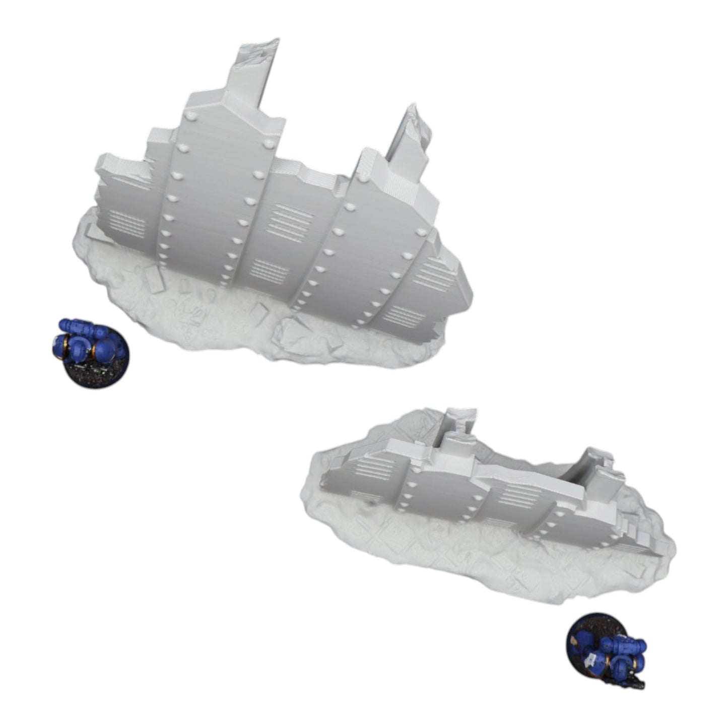 Wargaming 28mm scatter terrain scenery showing 3D-printed item that is compatible with games such as Warhammer 40K, Star Wars Legions, D+D, Dungeons and Dragons, Sci-Fi, Fantasy and other miniature tabletop games. Brand Jawar3d found at www.jawar3d.co.uk.
