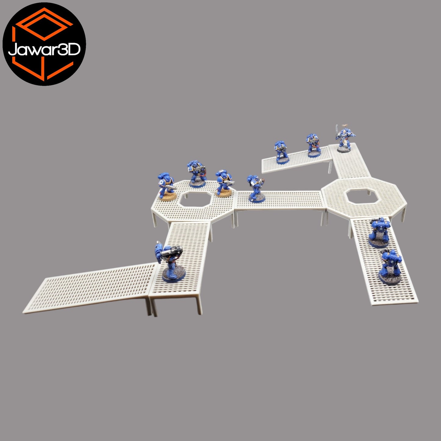 Wargaming 28mm scatter terrain scenery showing 3D-printed item that is compatible with games such as Warhammer 40K, Star Wars Legions, D+D, Dungeons and Dragons, Sci-Fi, Fantasy and other miniature tabletop games. Brand Jawar3d found at www.jawar3d.co.uk.