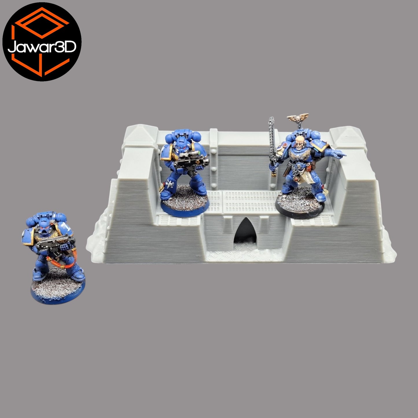Wargaming 28mm scatter terrain scenery showing 3D-printed item that is compatible with games such as Warhammer 40K, Star Wars Legions, D+D, Dungeons and Dragons, Sci-Fi, Fantasy and other miniature tabletop games. Brand Jawar3d found at www.jawar3d.co.uk.