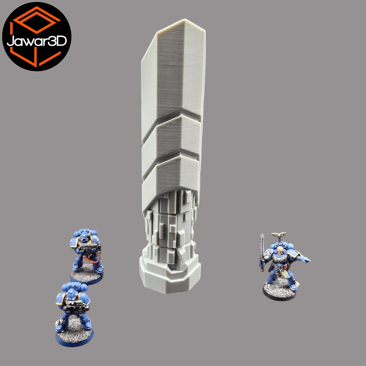 Wargaming 28mm scatter terrain scenery showing 3D-printed item that is compatible with games such as Warhammer 40K, Star Wars Legions, D+D, Dungeons and Dragons, Sci-Fi, Fantasy and other miniature tabletop games. Brand Jawar3d found at www.jawar3d.co.uk.