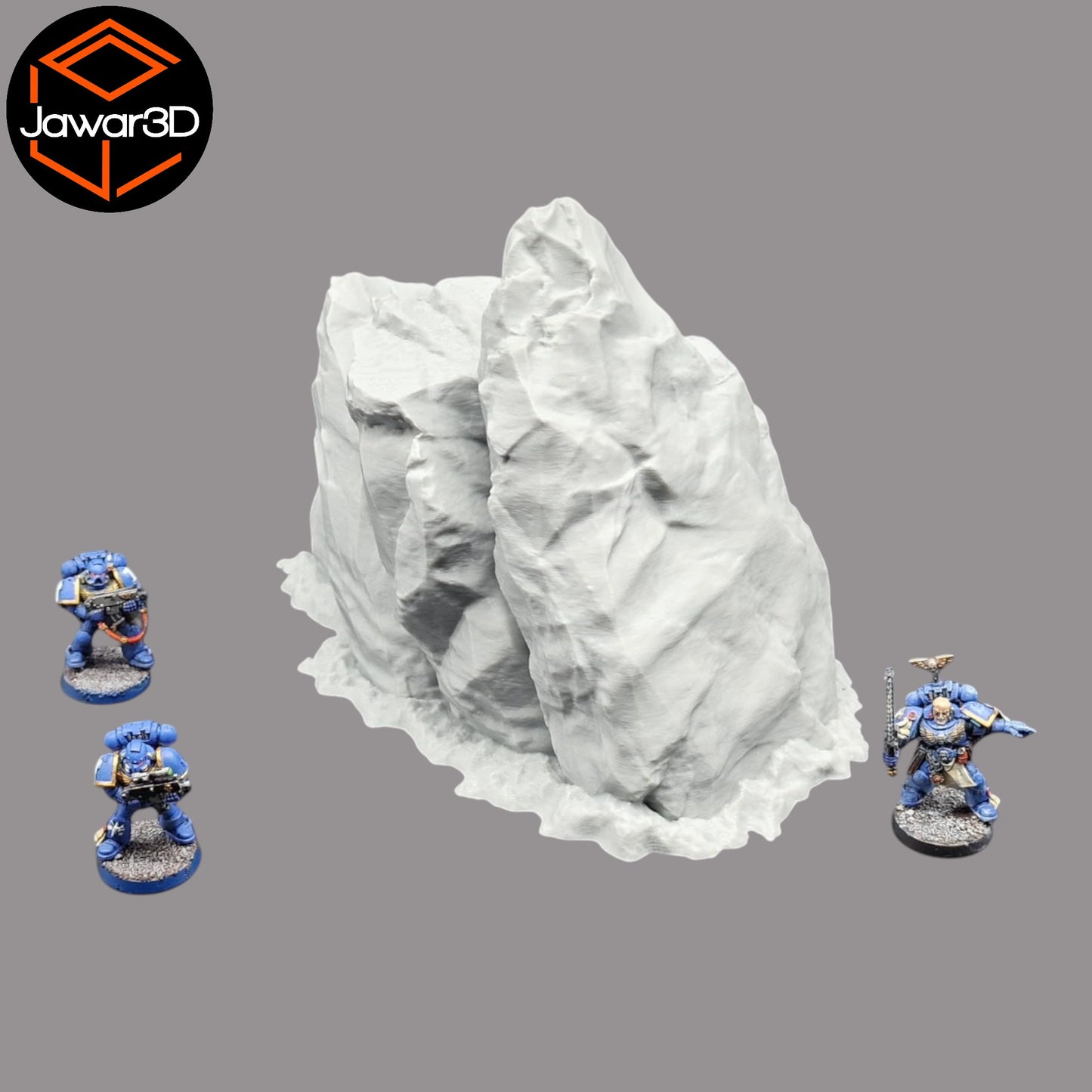 Wargaming 28mm scatter terrain scenery showing 3D-printed item that is compatible with games such as Warhammer 40K, Star Wars Legions, D+D, Dungeons and Dragons, Sci-Fi, Fantasy and other miniature tabletop games. Brand Jawar3d found at www.jawar3d.co.uk.