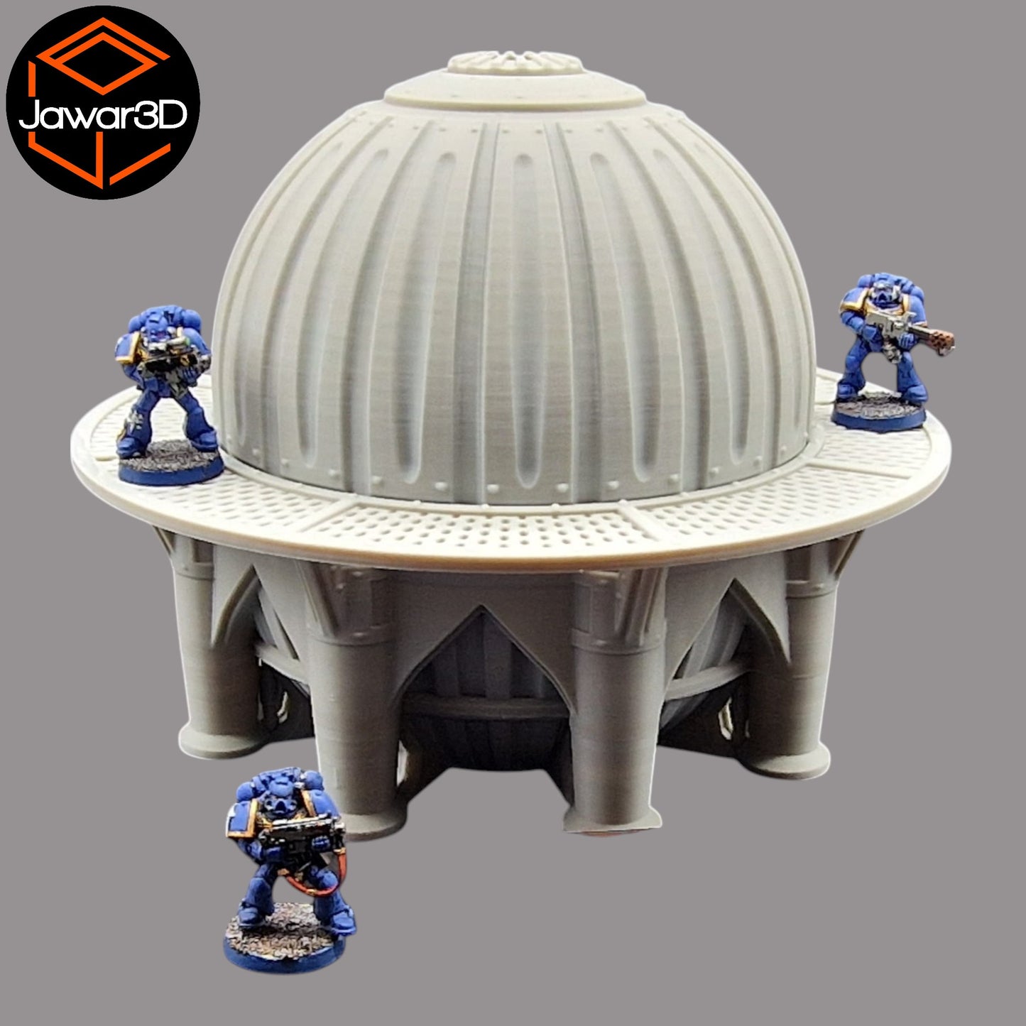 Wargaming 28mm scatter terrain scenery showing 3D-printed item that is compatible with games such as Warhammer 40K, Star Wars Legions, D+D, Dungeons and Dragons, Sci-Fi, Fantasy and other miniature tabletop games. Brand Jawar3d found at www.jawar3d.co.uk.