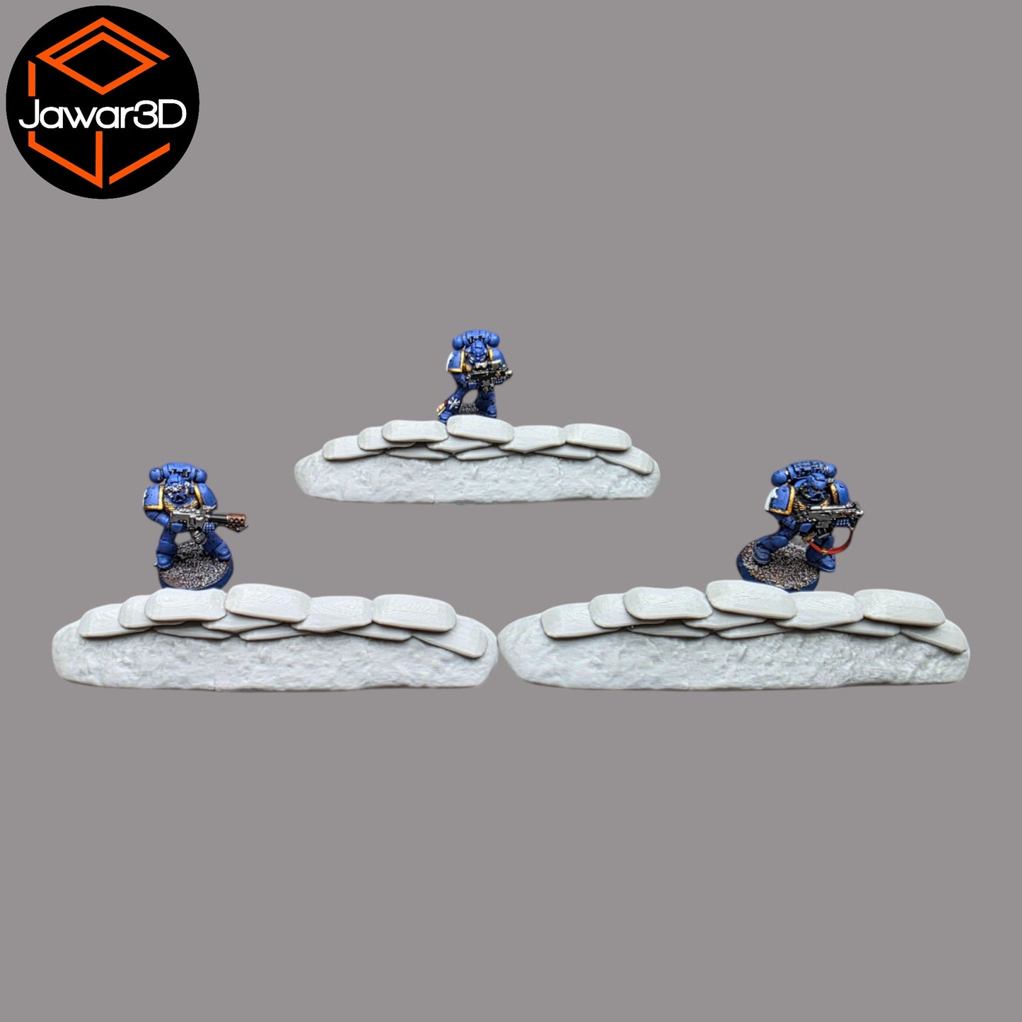 Wargaming 28mm scatter terrain scenery showing 3D-printed item that is compatible with games such as Warhammer 40K, Star Wars Legions, D+D, Dungeons and Dragons, Sci-Fi, Fantasy and other miniature tabletop games. Brand Jawar3d found at www.jawar3d.co.uk.