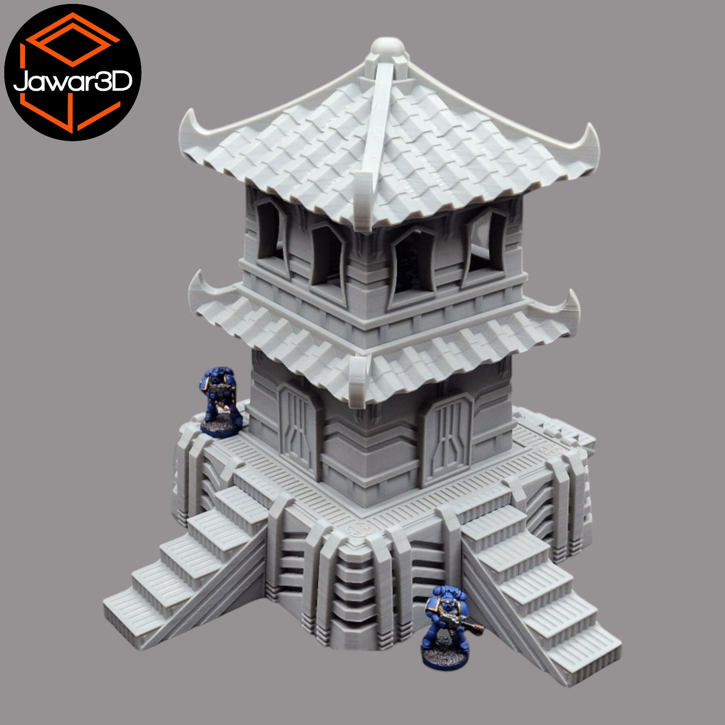 Wargaming 28mm scatter terrain scenery showing 3D-printed item that is compatible with games such as Warhammer 40K, Star Wars Legions, D+D, Dungeons and Dragons, Sci-Fi, Fantasy and other miniature tabletop games. Brand Jawar3d found at www.jawar3d.co.uk.