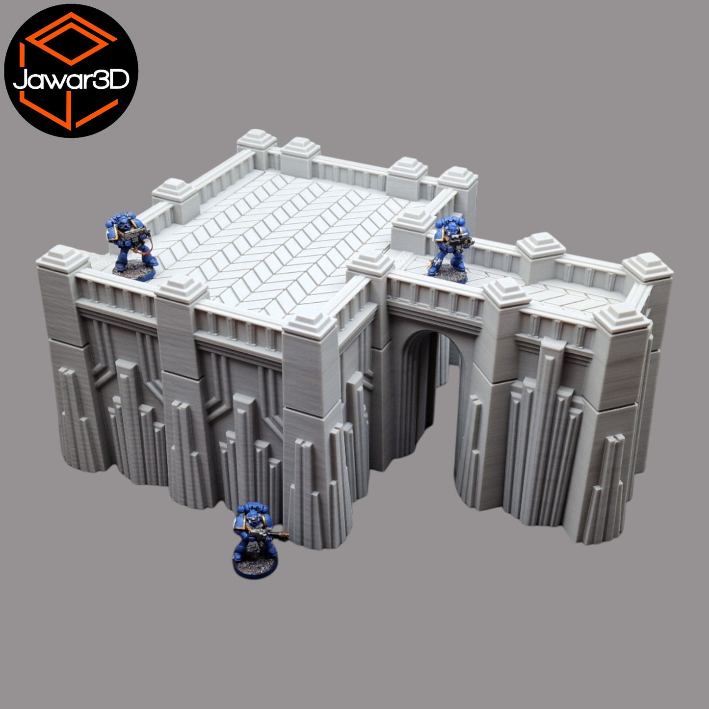 Wargaming 28mm scatter terrain scenery showing 3D-printed item that is compatible with games such as Warhammer 40K, Star Wars Legions, D+D, Dungeons and Dragons, Sci-Fi, Fantasy and other miniature tabletop games. Brand Jawar3d found at www.jawar3d.co.uk.