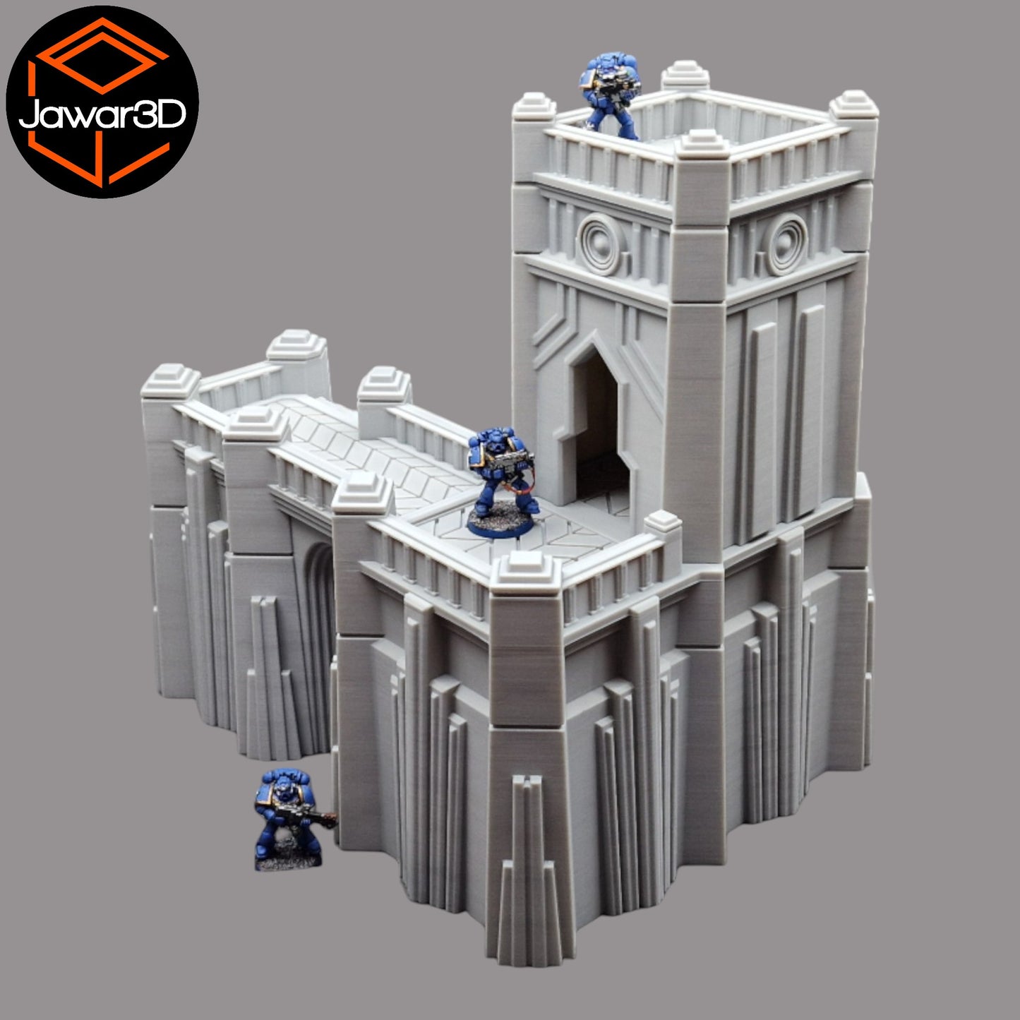 Wargaming 28mm scatter terrain scenery showing 3D-printed item that is compatible with games such as Warhammer 40K, Star Wars Legions, D+D, Dungeons and Dragons, Sci-Fi, Fantasy and other miniature tabletop games. Brand Jawar3d found at www.jawar3d.co.uk.