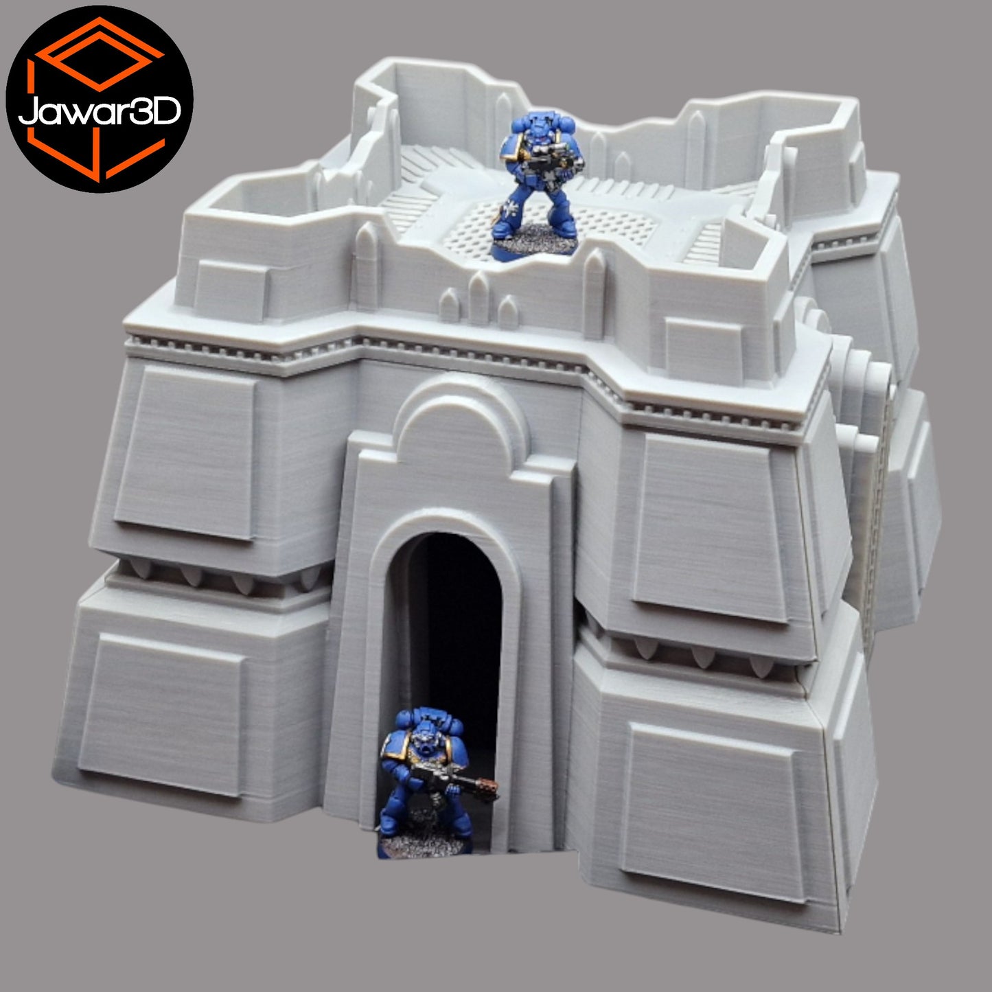 Wargaming 28mm scatter terrain scenery showing 3D-printed item that is compatible with games such as Warhammer 40K, Star Wars Legions, D+D, Dungeons and Dragons, Sci-Fi, Fantasy and other miniature tabletop games. Brand Jawar3d found at www.jawar3d.co.uk.