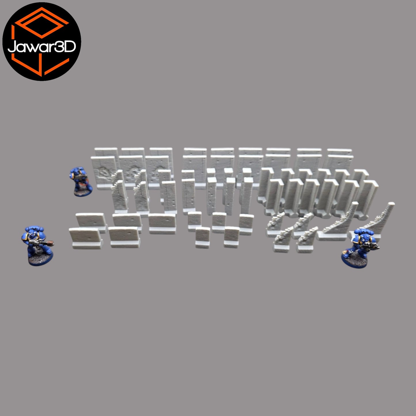 Wargaming 28mm scatter terrain scenery showing 3D-printed item that is compatible with games such as Warhammer 40K, Star Wars Legions, D+D, Dungeons and Dragons, Sci-Fi, Fantasy and other miniature tabletop games. Brand Jawar3d found at www.jawar3d.co.uk.