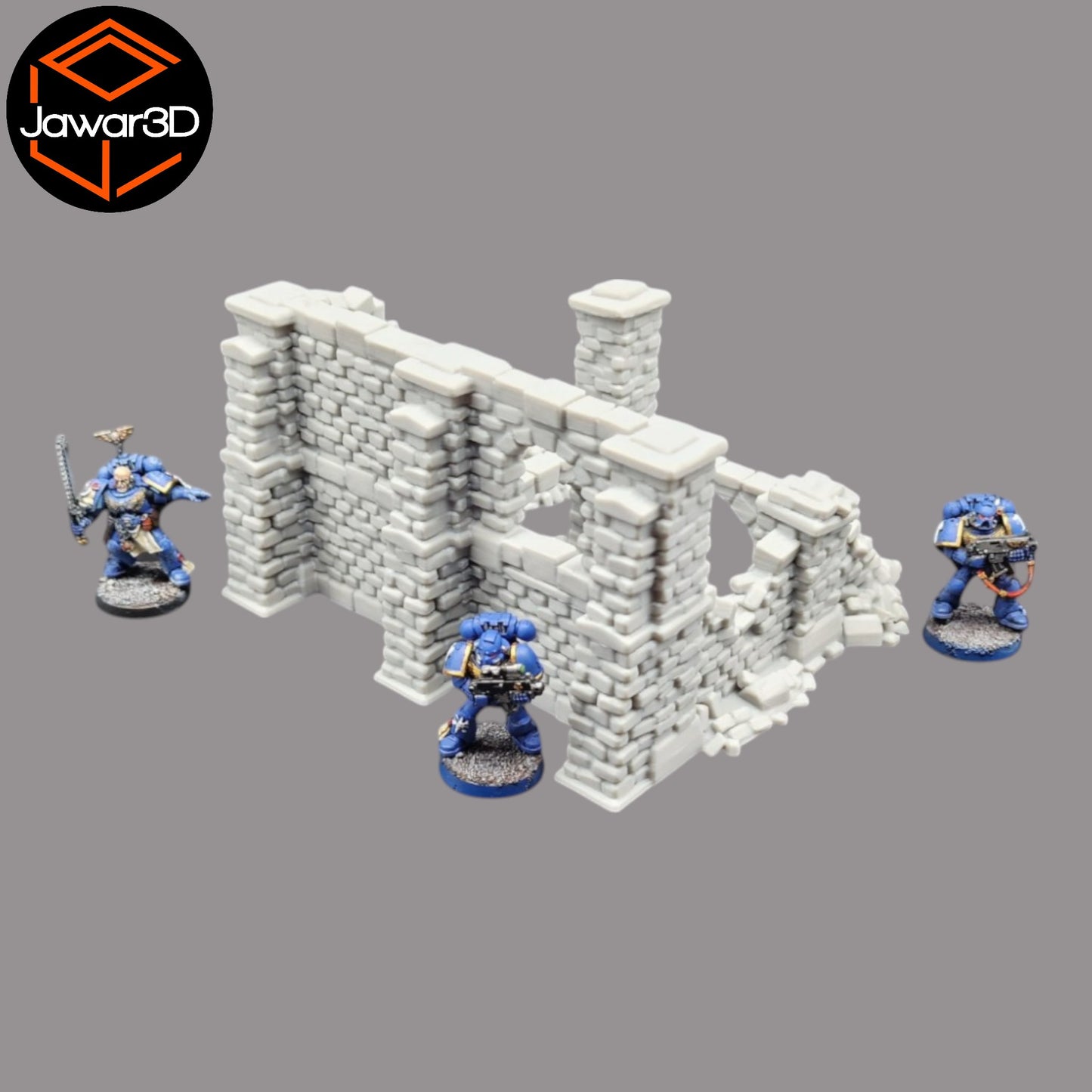 Wargaming 28mm scatter terrain scenery showing 3D-printed item that is compatible with games such as Warhammer 40K, Star Wars Legions, D+D, Dungeons and Dragons, Sci-Fi, Fantasy and other miniature tabletop games. Brand Jawar3d found at www.jawar3d.co.uk.