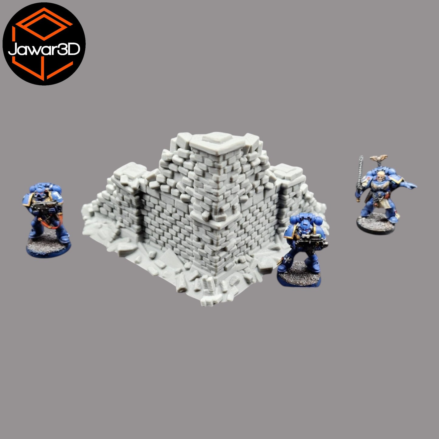 Wargaming 28mm scatter terrain scenery showing 3D-printed item that is compatible with games such as Warhammer 40K, Star Wars Legions, D+D, Dungeons and Dragons, Sci-Fi, Fantasy and other miniature tabletop games. Brand Jawar3d found at www.jawar3d.co.uk.