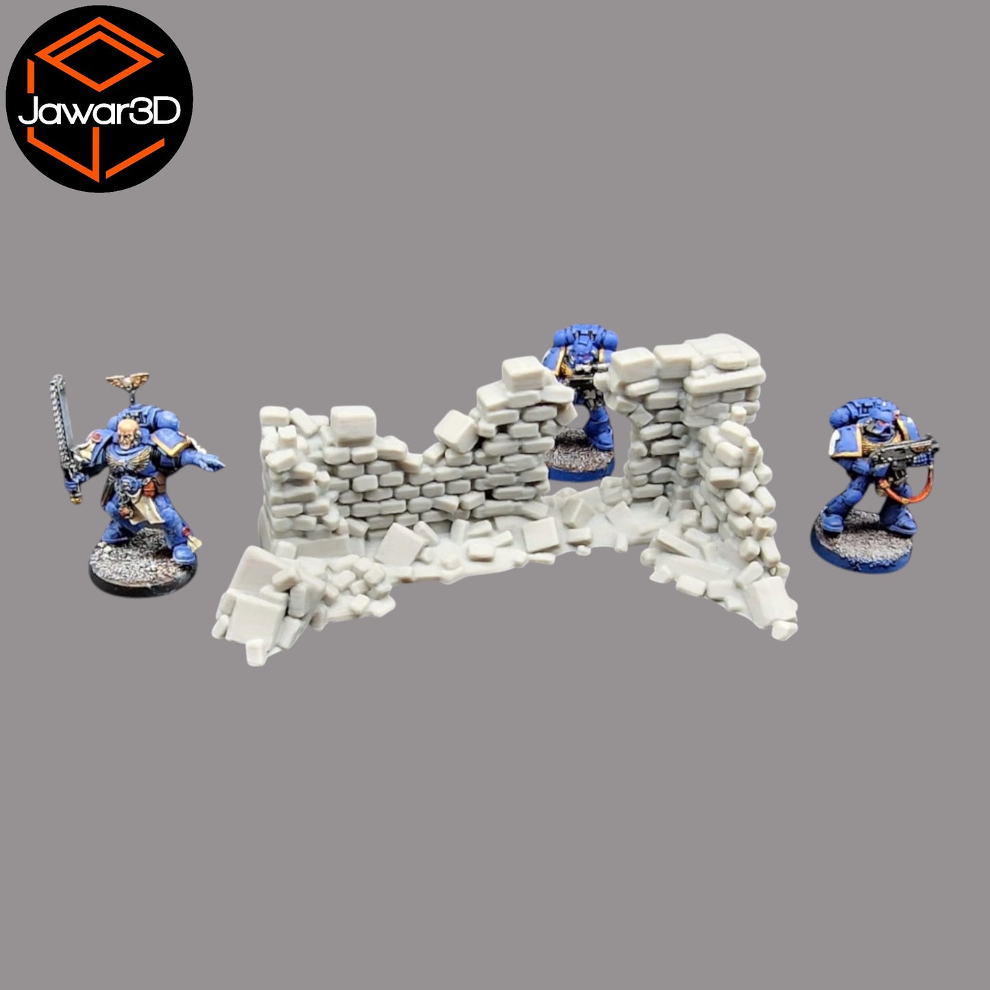 Wargaming 28mm scatter terrain scenery showing 3D-printed item that is compatible with games such as Warhammer 40K, Star Wars Legions, D+D, Dungeons and Dragons, Sci-Fi, Fantasy and other miniature tabletop games. Brand Jawar3d found at www.jawar3d.co.uk.