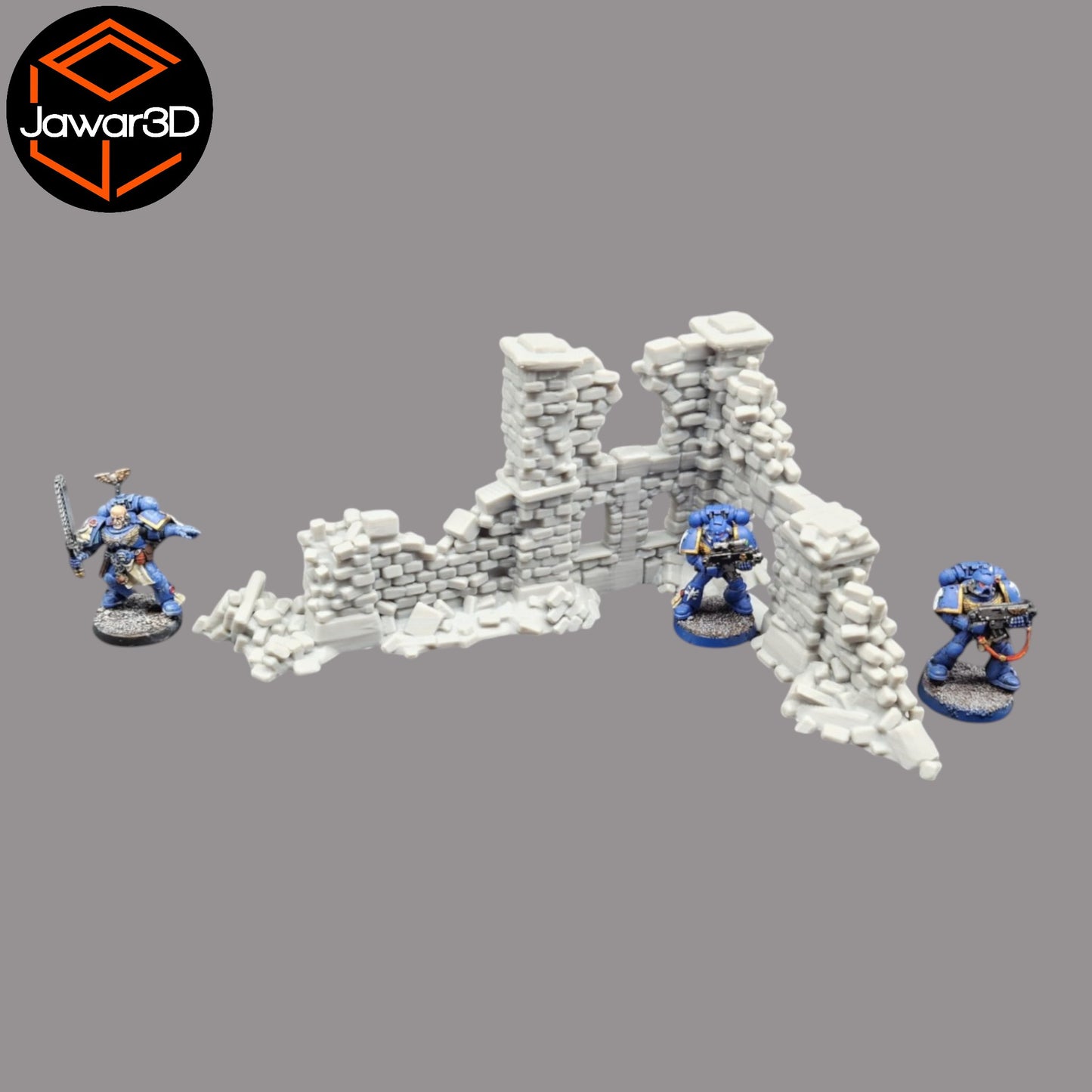 Wargaming 28mm scatter terrain scenery showing 3D-printed item that is compatible with games such as Warhammer 40K, Star Wars Legions, D+D, Dungeons and Dragons, Sci-Fi, Fantasy and other miniature tabletop games. Brand Jawar3d found at www.jawar3d.co.uk.