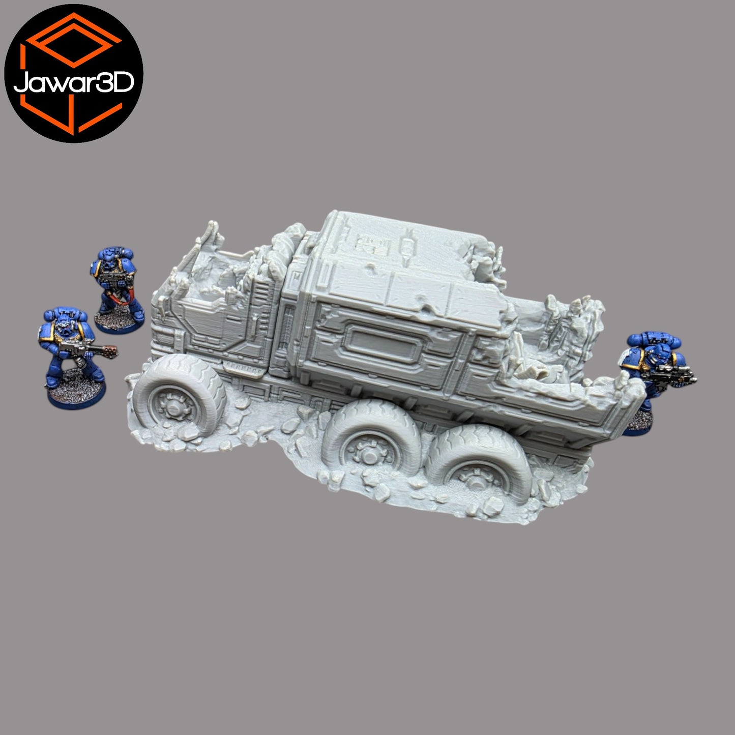 Wargaming 28mm scatter terrain scenery showing 3D-printed item that is compatible with games such as Warhammer 40K, Star Wars Legions, D+D, Dungeons and Dragons, Sci-Fi, Fantasy and other miniature tabletop games. Brand Jawar3d found at www.jawar3d.co.uk.