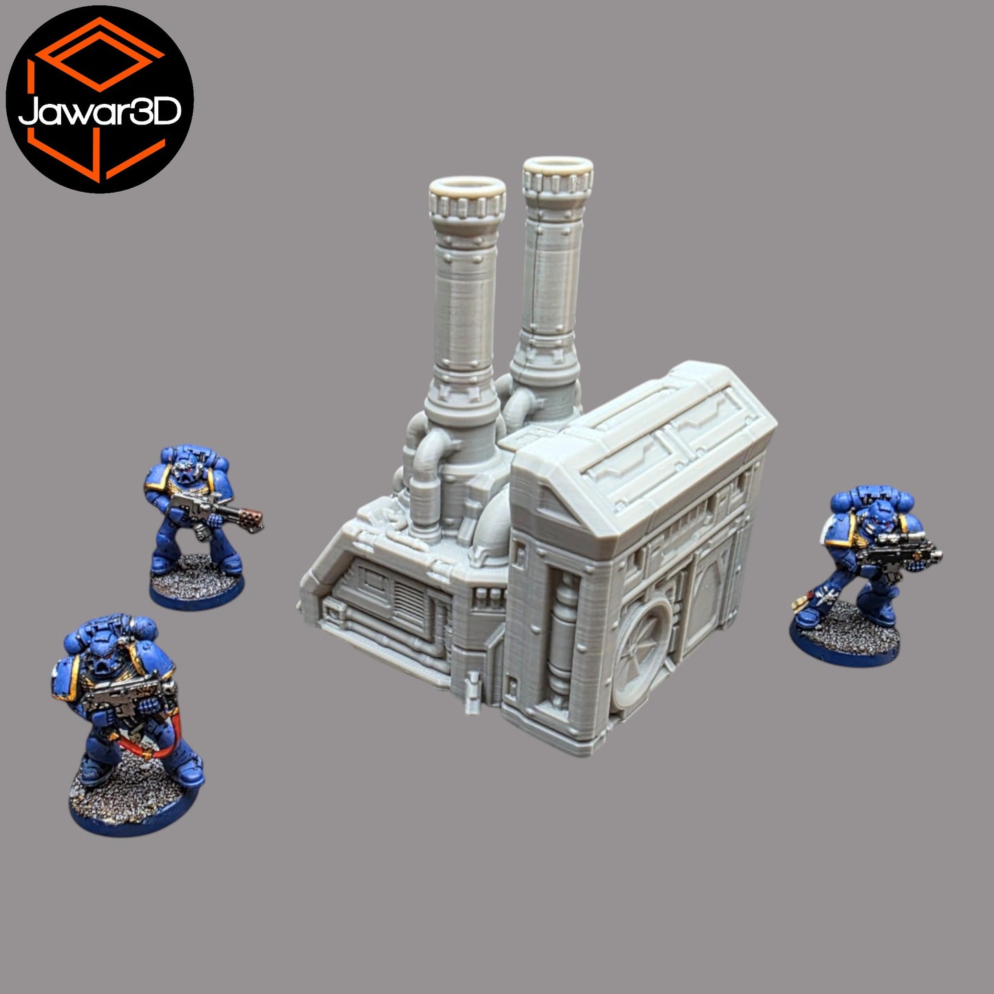 Wargaming 28mm scatter terrain scenery showing 3D-printed item that is compatible with games such as Warhammer 40K, Star Wars Legions, D+D, Dungeons and Dragons, Sci-Fi, Fantasy and other miniature tabletop games. Brand Jawar3d found at www.jawar3d.co.uk.