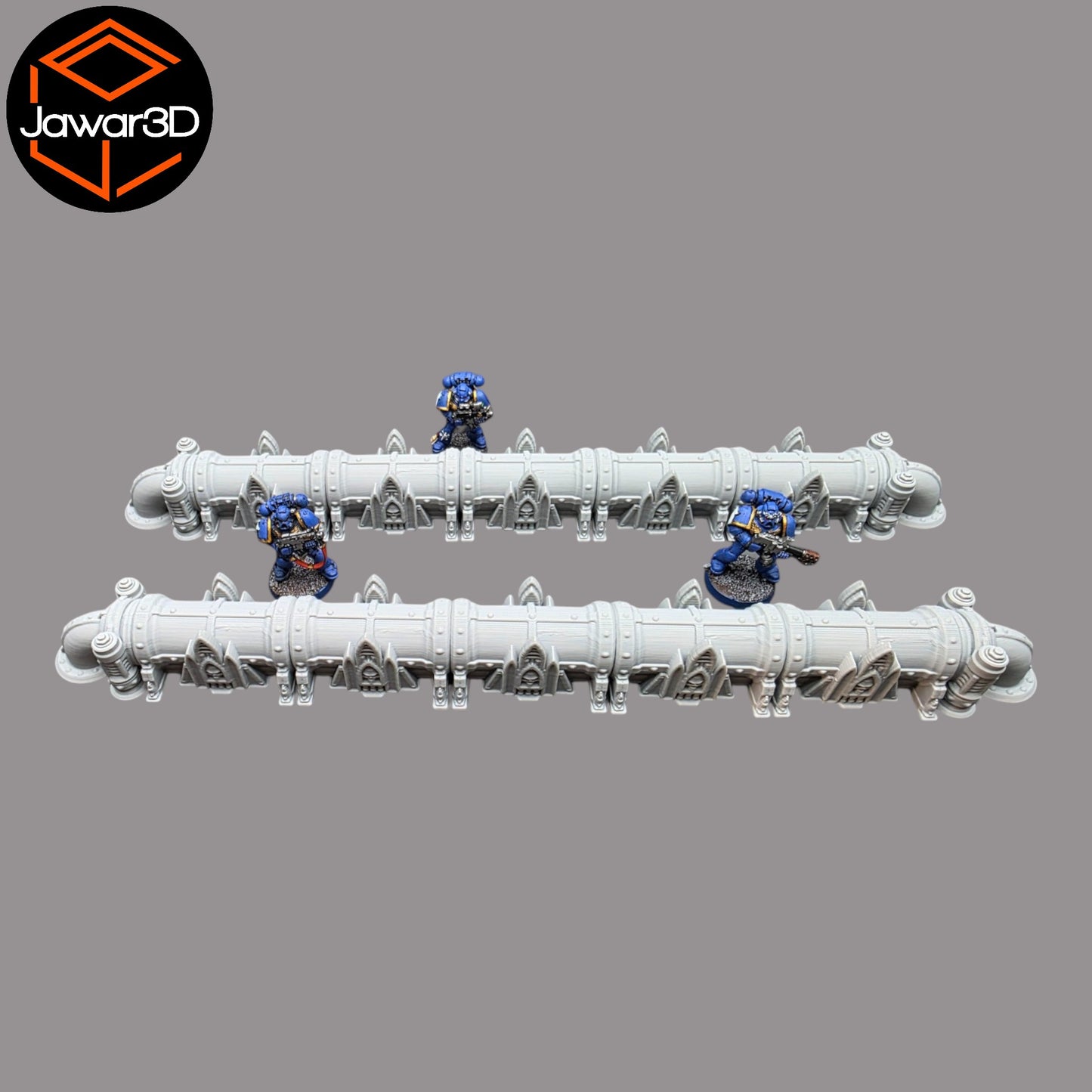 Wargaming 28mm scatter terrain scenery showing 3D-printed item that is compatible with games such as Warhammer 40K, Star Wars Legions, D+D, Dungeons and Dragons, Sci-Fi, Fantasy and other miniature tabletop games. Brand Jawar3d found at www.jawar3d.co.uk.