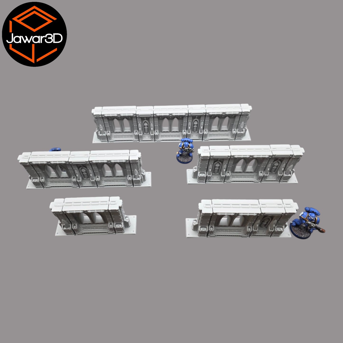 Wargaming 28mm scatter terrain scenery showing 3D-printed item that is compatible with games such as Warhammer 40K, Star Wars Legions, D+D, Dungeons and Dragons, Sci-Fi, Fantasy and other miniature tabletop games. Brand Jawar3d found at www.jawar3d.co.uk.