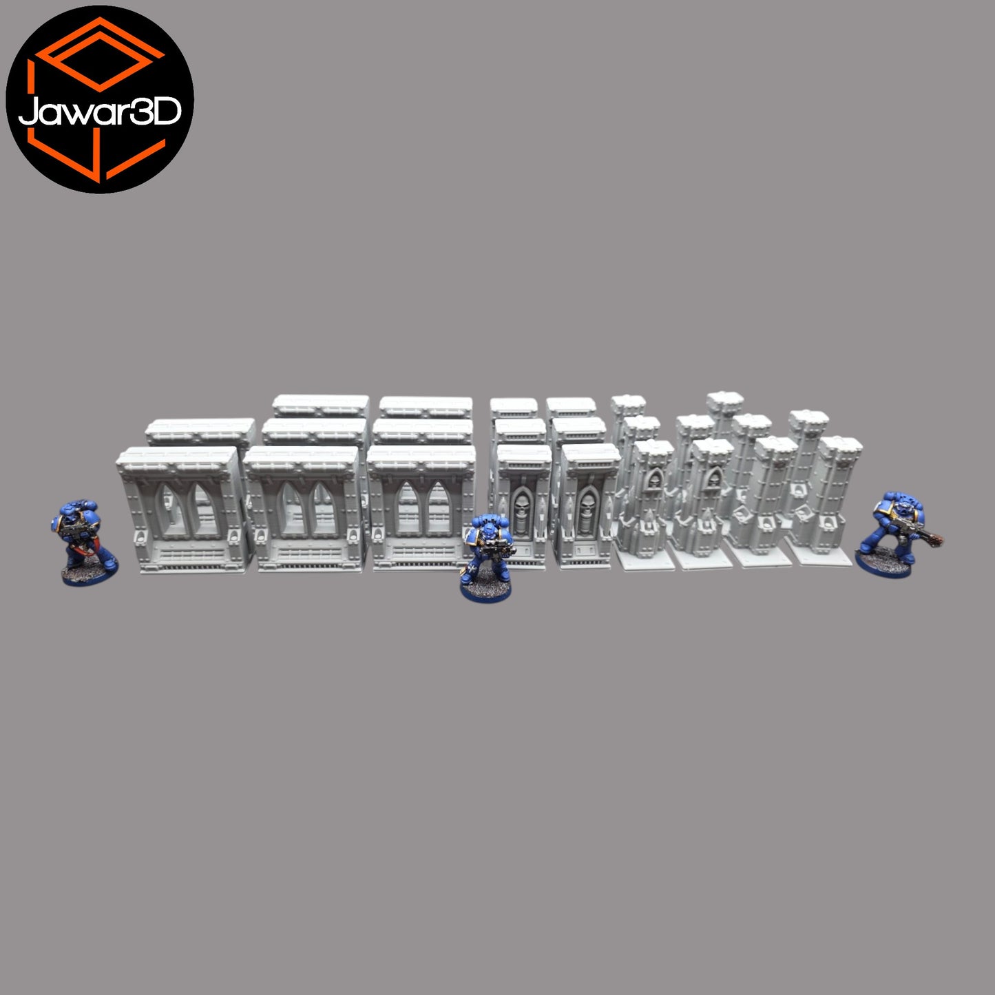 Wargaming 28mm scatter terrain scenery showing 3D-printed item that is compatible with games such as Warhammer 40K, Star Wars Legions, D+D, Dungeons and Dragons, Sci-Fi, Fantasy and other miniature tabletop games. Brand Jawar3d found at www.jawar3d.co.uk.