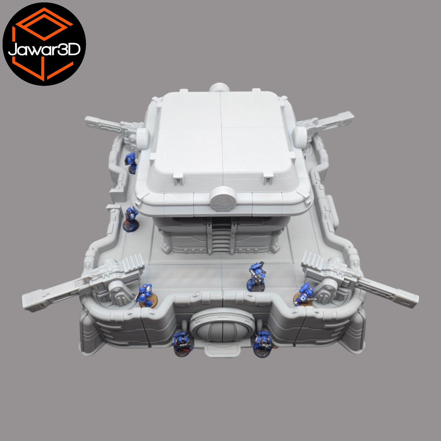 Wargaming 28mm scatter terrain scenery showing 3D-printed item that is compatible with games such as Warhammer 40K, Star Wars Legions, D+D, Dungeons and Dragons, Sci-Fi, Fantasy and other miniature tabletop games. Brand Jawar3d found at www.jawar3d.co.uk.
