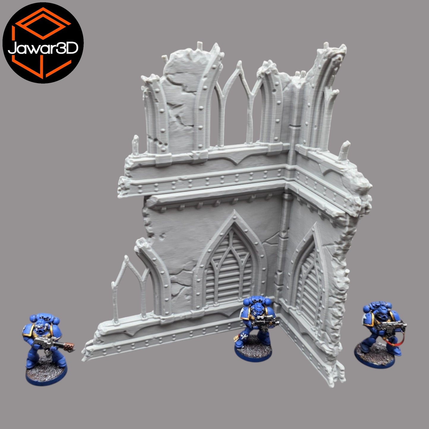 Wargaming 28mm scatter terrain scenery showing 3D-printed item that is compatible with games such as Warhammer 40K, Star Wars Legions, D+D, Dungeons and Dragons, Sci-Fi, Fantasy and other miniature tabletop games. Brand Jawar3d found at www.jawar3d.co.uk.