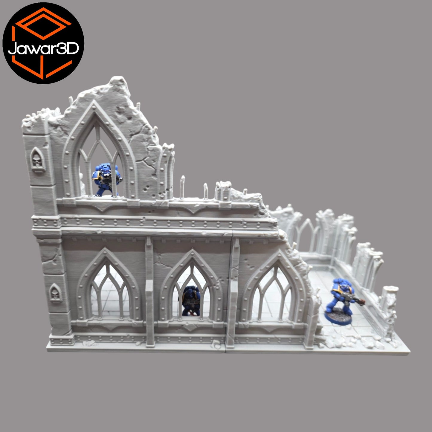 Wargaming 28mm scatter terrain scenery showing 3D-printed item that is compatible with games such as Warhammer 40K, Star Wars Legions, D+D, Dungeons and Dragons, Sci-Fi, Fantasy and other miniature tabletop games. Brand Jawar3d found at www.jawar3d.co.uk.