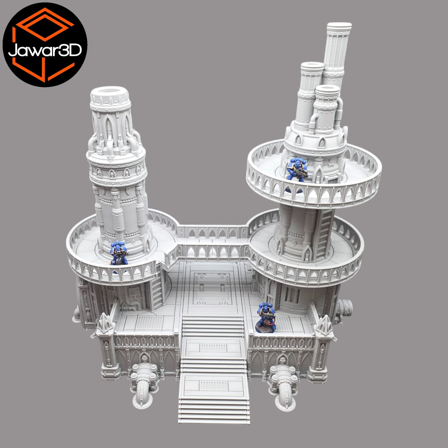 Wargaming 28mm scatter terrain scenery showing 3D-printed item that is compatible with games such as Warhammer 40K, Star Wars Legions, D+D, Dungeons and Dragons, Sci-Fi, Fantasy and other miniature tabletop games. Brand Jawar3d found at www.jawar3d.co.uk.