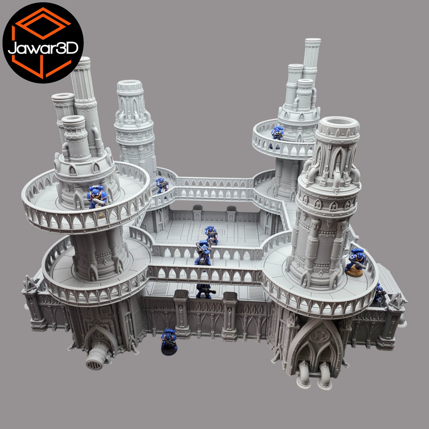 Wargaming 28mm scatter terrain scenery showing 3D-printed item that is compatible with games such as Warhammer 40K, Star Wars Legions, D+D, Dungeons and Dragons, Sci-Fi, Fantasy and other miniature tabletop games. Brand Jawar3d found at www.jawar3d.co.uk.
