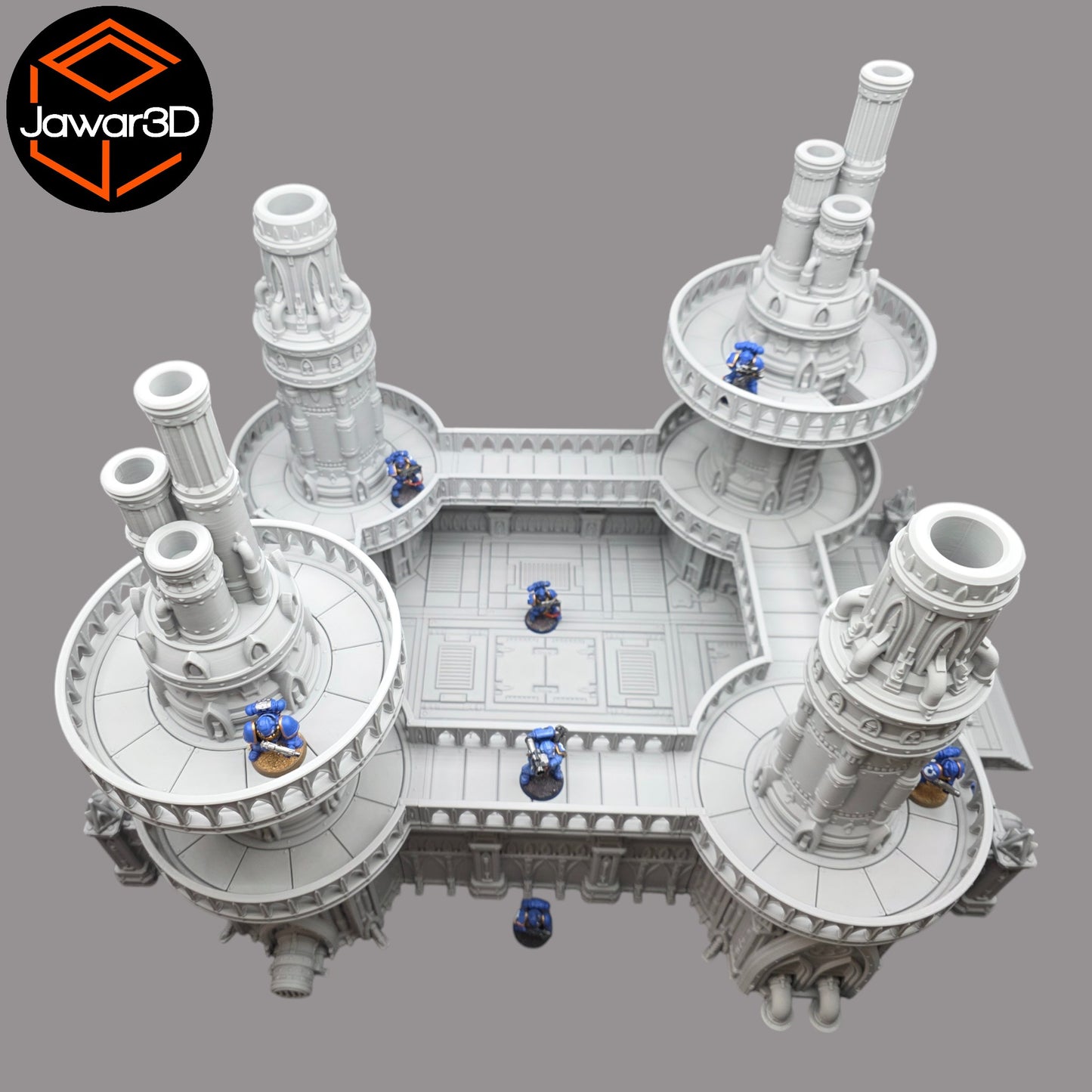 Wargaming 28mm scatter terrain scenery showing 3D-printed item that is compatible with games such as Warhammer 40K, Star Wars Legions, D+D, Dungeons and Dragons, Sci-Fi, Fantasy and other miniature tabletop games. Brand Jawar3d found at www.jawar3d.co.uk.