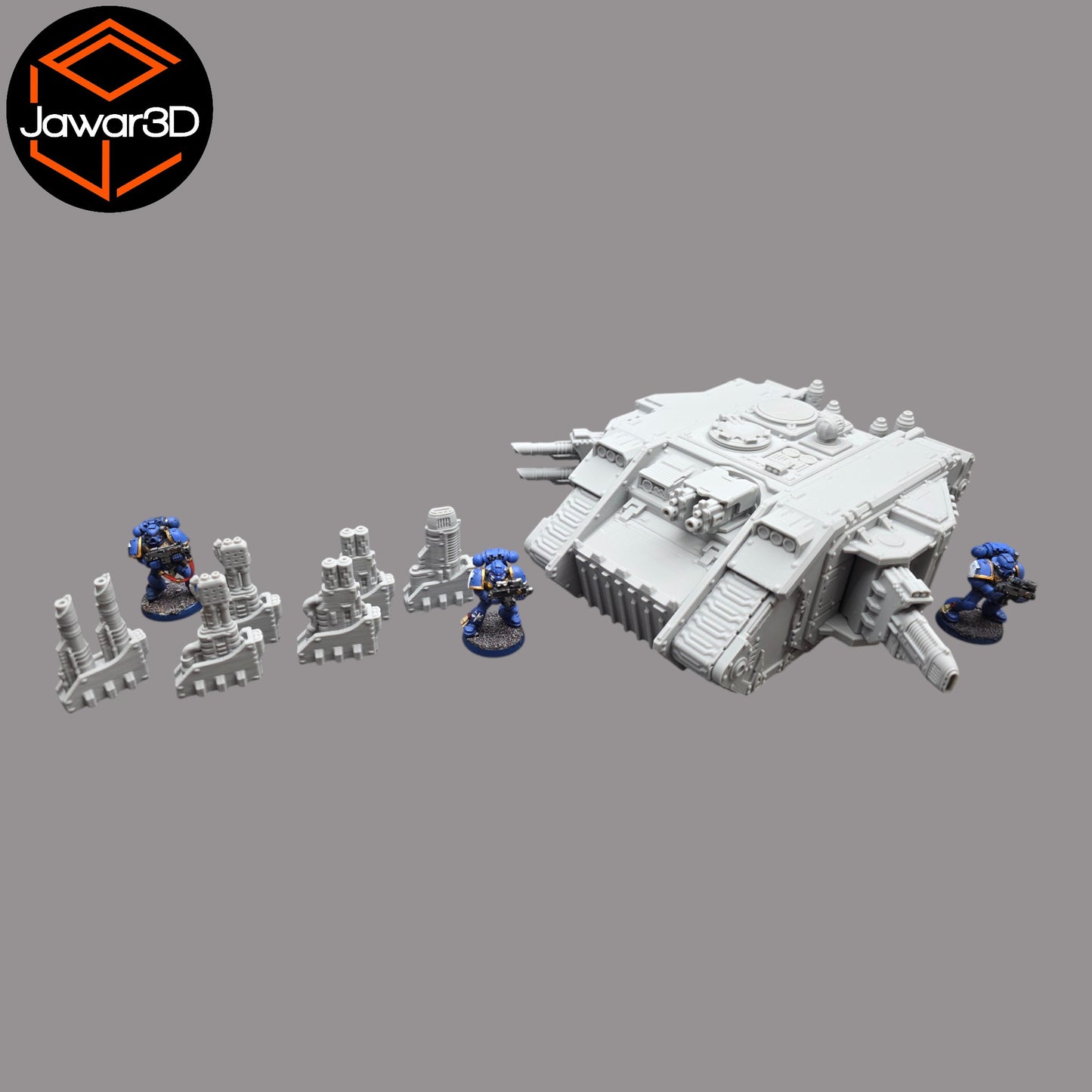 Wargaming 28mm scatter terrain scenery showing 3D-printed item that is compatible with games such as Warhammer 40K, Star Wars Legions, D+D, Dungeons and Dragons, Sci-Fi, Fantasy and other miniature tabletop games. Brand Jawar3d found at www.jawar3d.co.uk.