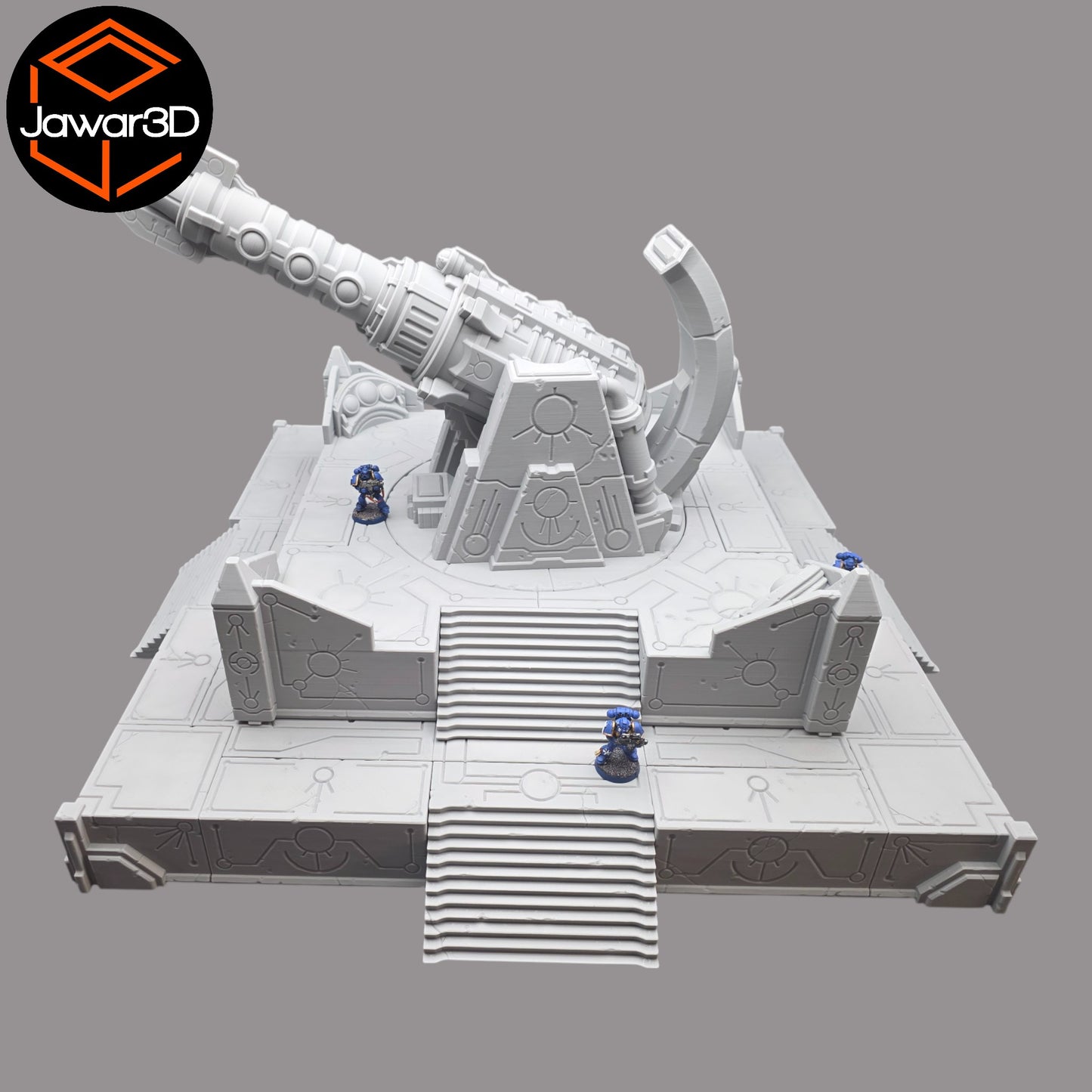 Wargaming 28mm scatter terrain scenery showing 3D-printed item that is compatible with games such as Warhammer 40K, Star Wars Legions, D+D, Dungeons and Dragons, Sci-Fi, Fantasy and other miniature tabletop games. Brand Jawar3d found at www.jawar3d.co.uk.