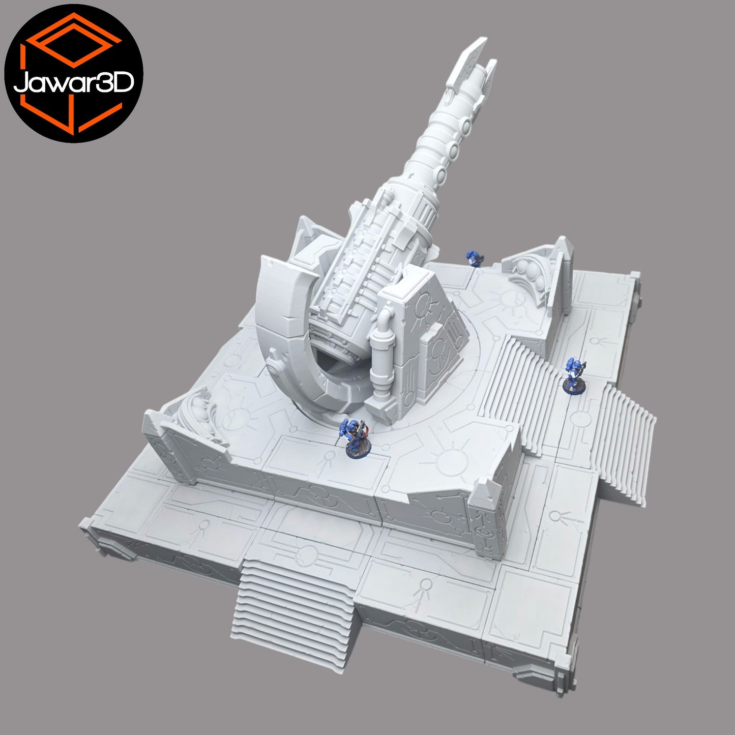 Wargaming 28mm scatter terrain scenery showing 3D-printed item that is compatible with games such as Warhammer 40K, Star Wars Legions, D+D, Dungeons and Dragons, Sci-Fi, Fantasy and other miniature tabletop games. Brand Jawar3d found at www.jawar3d.co.uk.