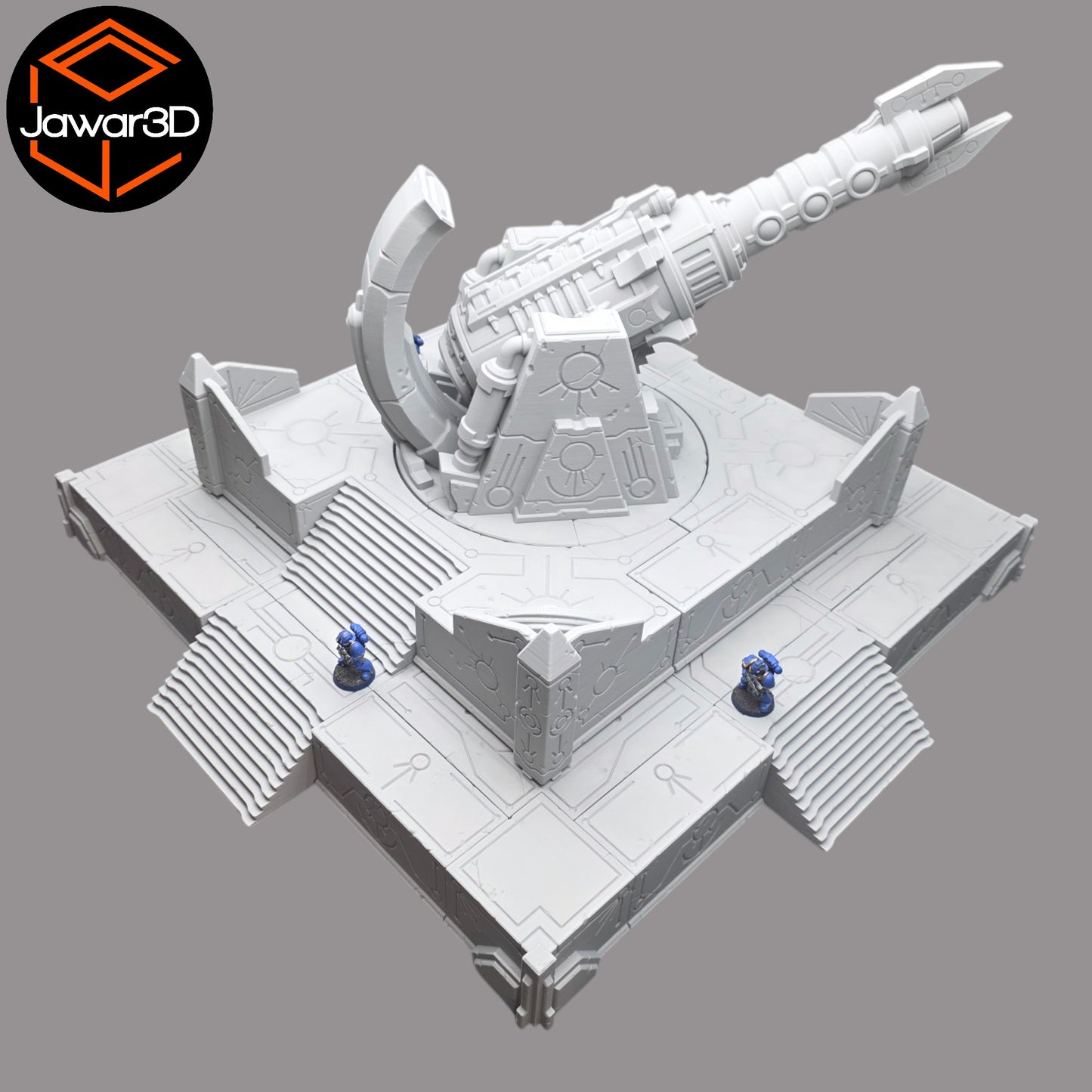 Wargaming 28mm scatter terrain scenery showing 3D-printed item that is compatible with games such as Warhammer 40K, Star Wars Legions, D+D, Dungeons and Dragons, Sci-Fi, Fantasy and other miniature tabletop games. Brand Jawar3d found at www.jawar3d.co.uk.