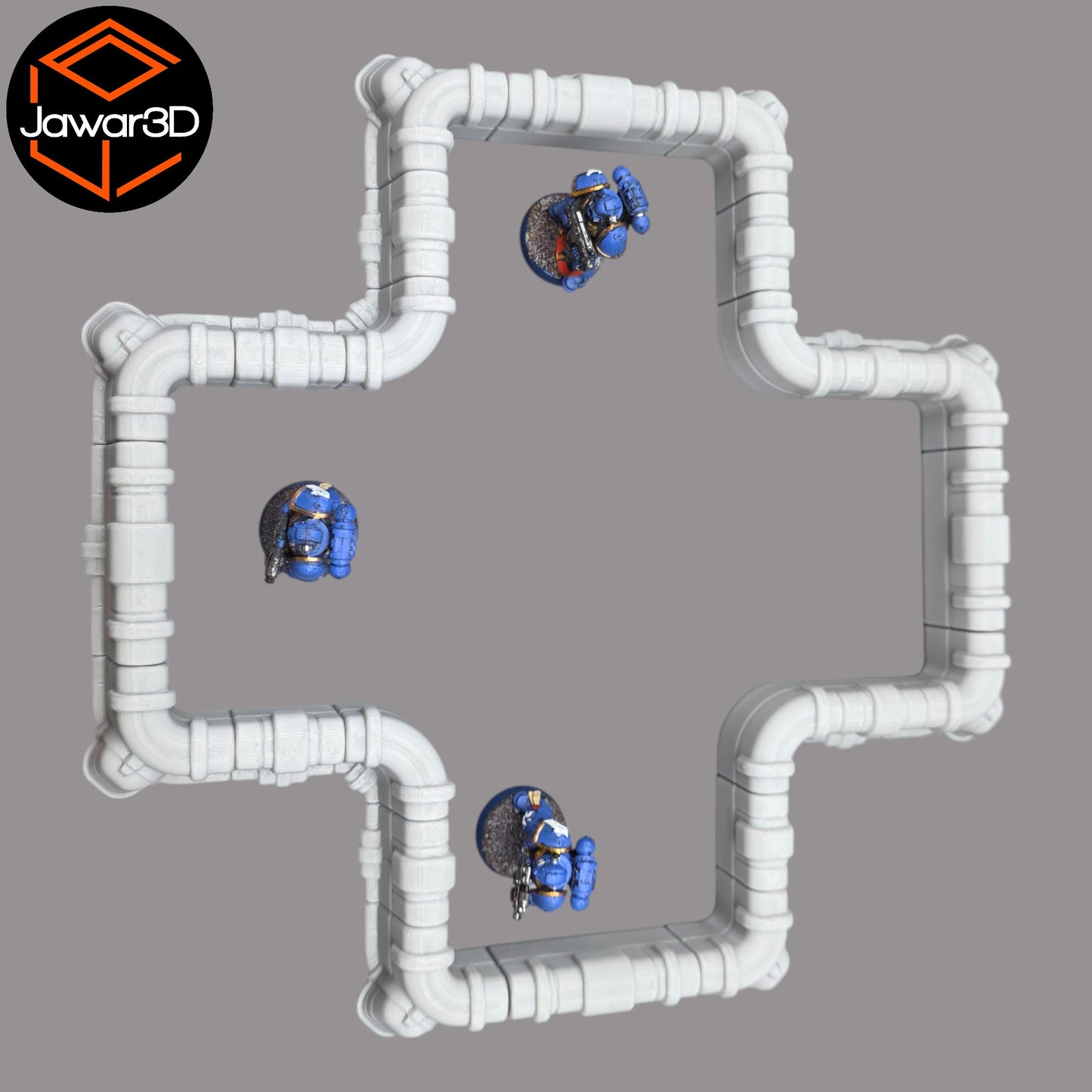 Wargaming 28mm scatter terrain scenery showing 3D-printed item that is compatible with games such as Warhammer 40K, Star Wars Legions, D+D, Dungeons and Dragons, Sci-Fi, Fantasy and other miniature tabletop games. Brand Jawar3d found at www.jawar3d.co.uk.