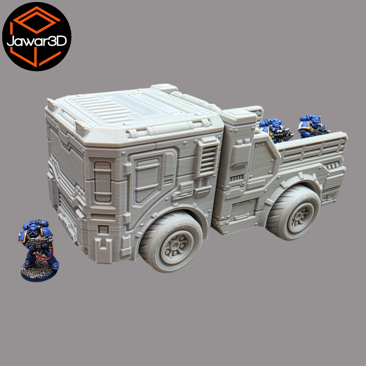 Wargaming 28mm scatter terrain scenery showing 3D-printed item that is compatible with games such as Warhammer 40K, Star Wars Legions, D+D, Dungeons and Dragons, Sci-Fi, Fantasy and other miniature tabletop games. Brand Jawar3d found at www.jawar3d.co.uk.