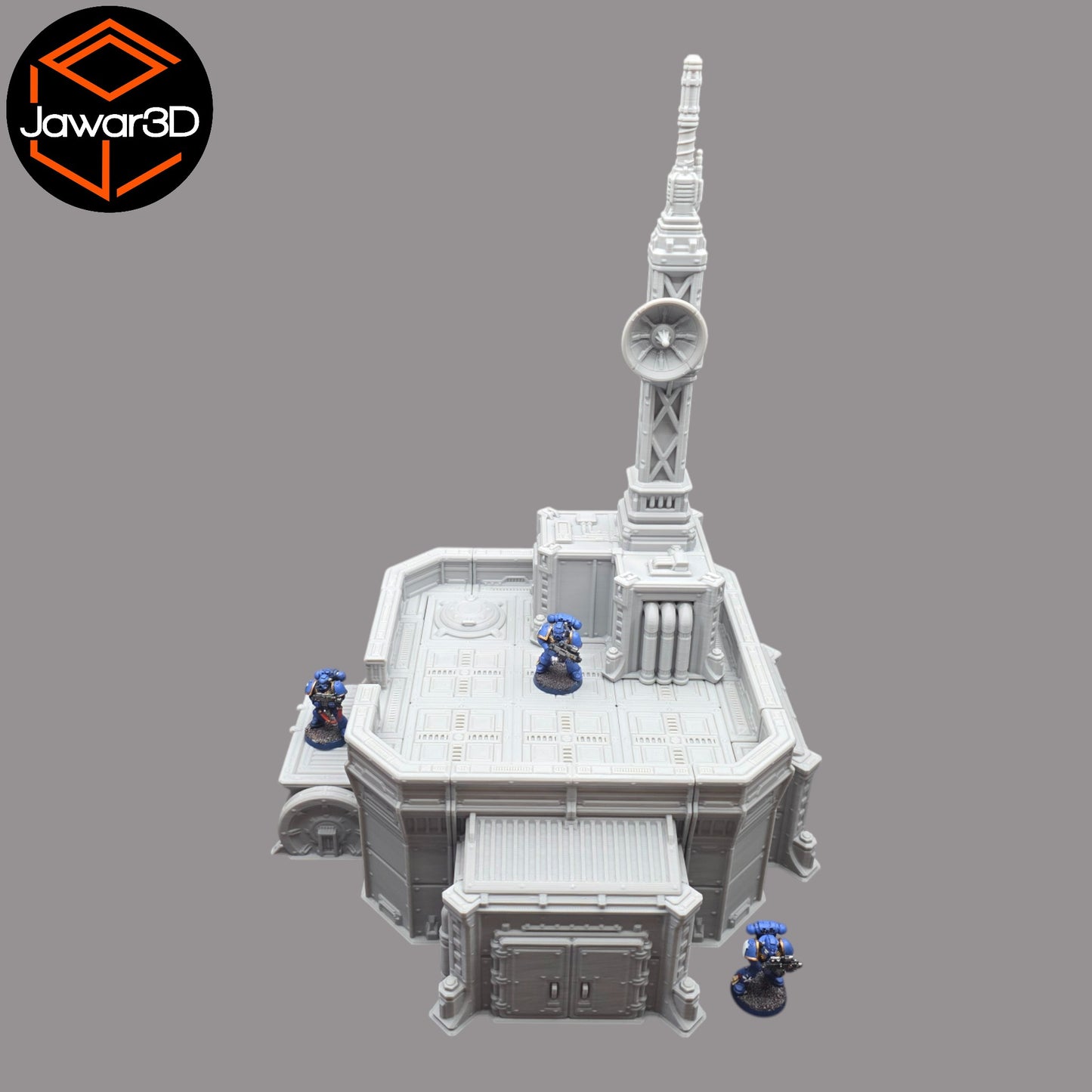 Wargaming 28mm scatter terrain scenery showing 3D-printed item that is compatible with games such as Warhammer 40K, Star Wars Legions, D+D, Dungeons and Dragons, Sci-Fi, Fantasy and other miniature tabletop games. Brand Jawar3d found at www.jawar3d.co.uk.