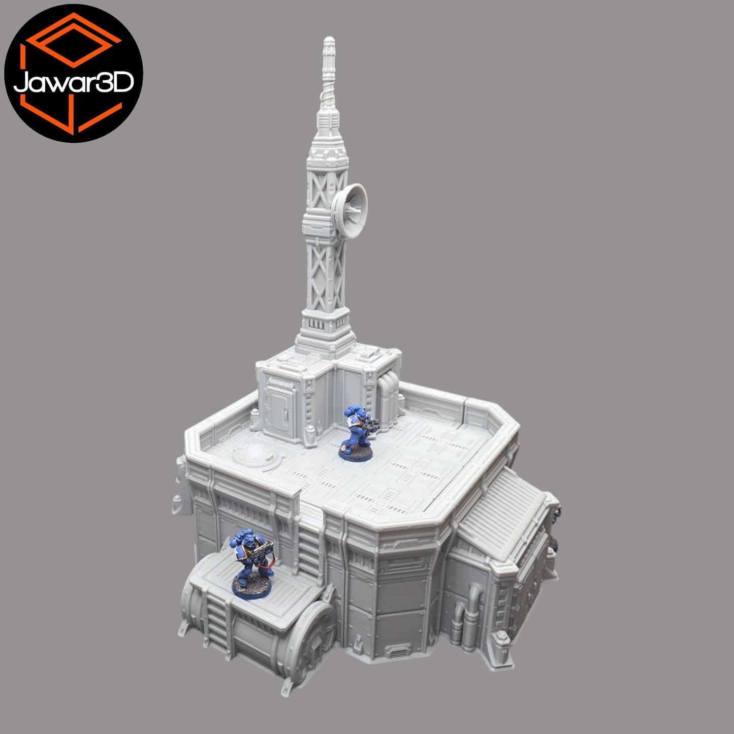 Wargaming 28mm scatter terrain scenery showing 3D-printed item that is compatible with games such as Warhammer 40K, Star Wars Legions, D+D, Dungeons and Dragons, Sci-Fi, Fantasy and other miniature tabletop games. Brand Jawar3d found at www.jawar3d.co.uk.