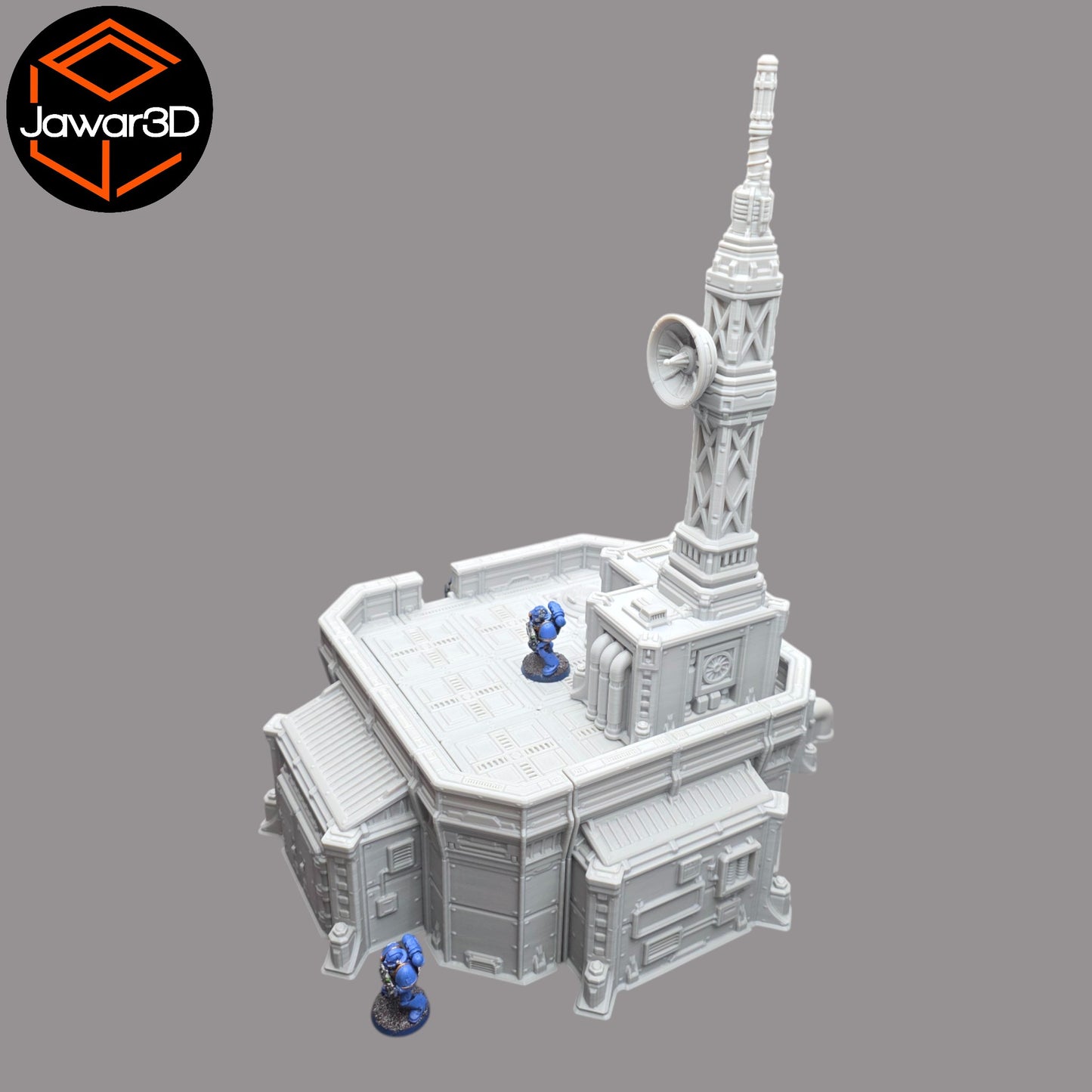 Wargaming 28mm scatter terrain scenery showing 3D-printed item that is compatible with games such as Warhammer 40K, Star Wars Legions, D+D, Dungeons and Dragons, Sci-Fi, Fantasy and other miniature tabletop games. Brand Jawar3d found at www.jawar3d.co.uk.