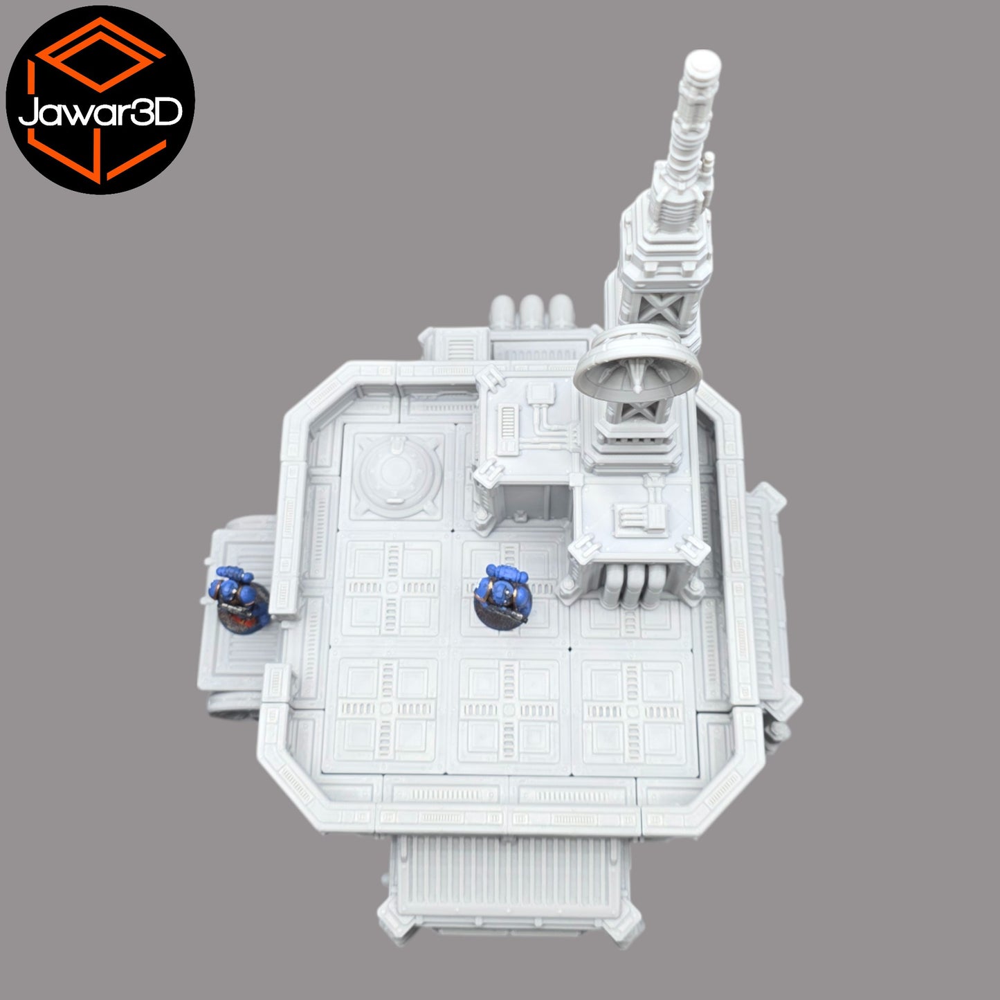 Wargaming 28mm scatter terrain scenery showing 3D-printed item that is compatible with games such as Warhammer 40K, Star Wars Legions, D+D, Dungeons and Dragons, Sci-Fi, Fantasy and other miniature tabletop games. Brand Jawar3d found at www.jawar3d.co.uk.