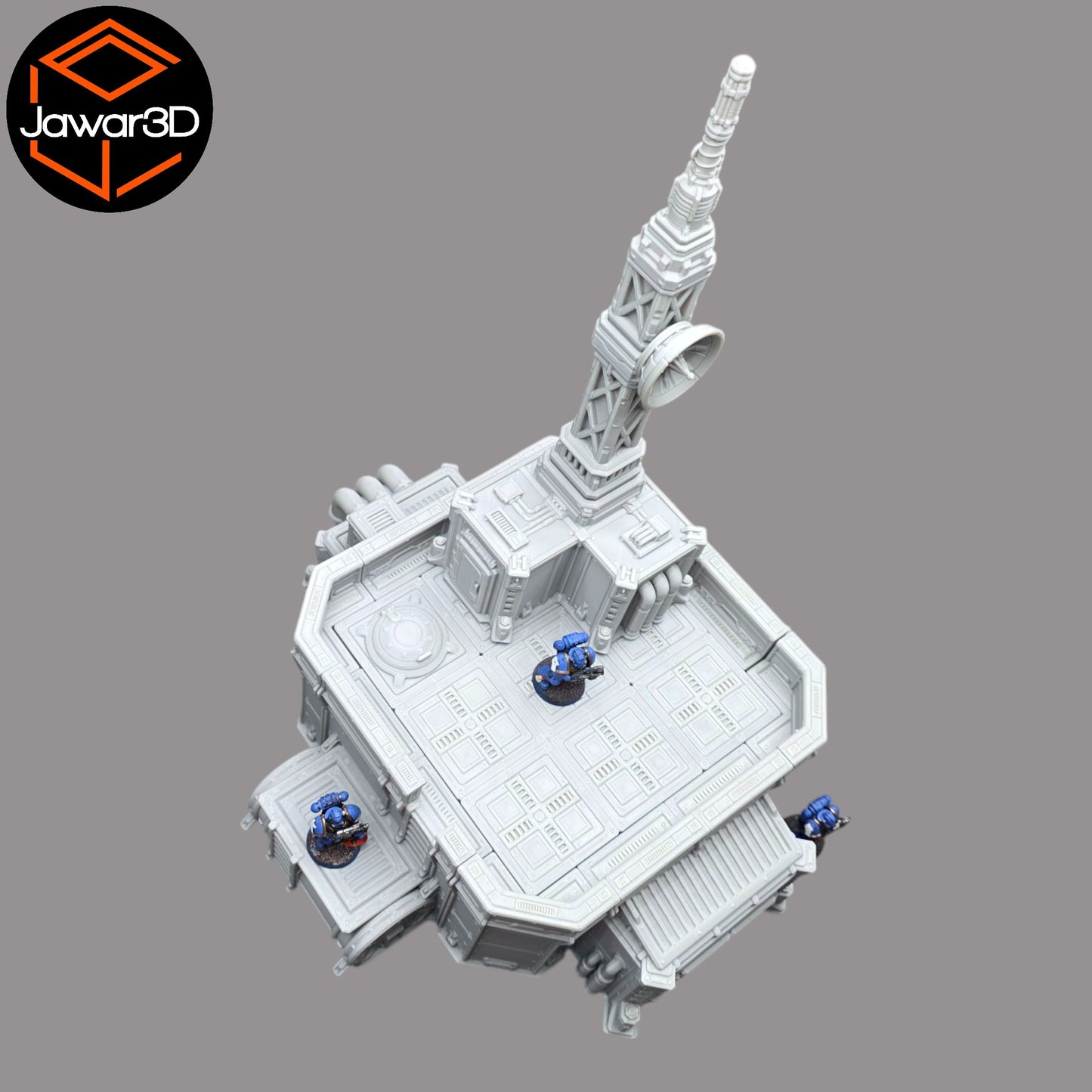 Wargaming 28mm scatter terrain scenery showing 3D-printed item that is compatible with games such as Warhammer 40K, Star Wars Legions, D+D, Dungeons and Dragons, Sci-Fi, Fantasy and other miniature tabletop games. Brand Jawar3d found at www.jawar3d.co.uk.