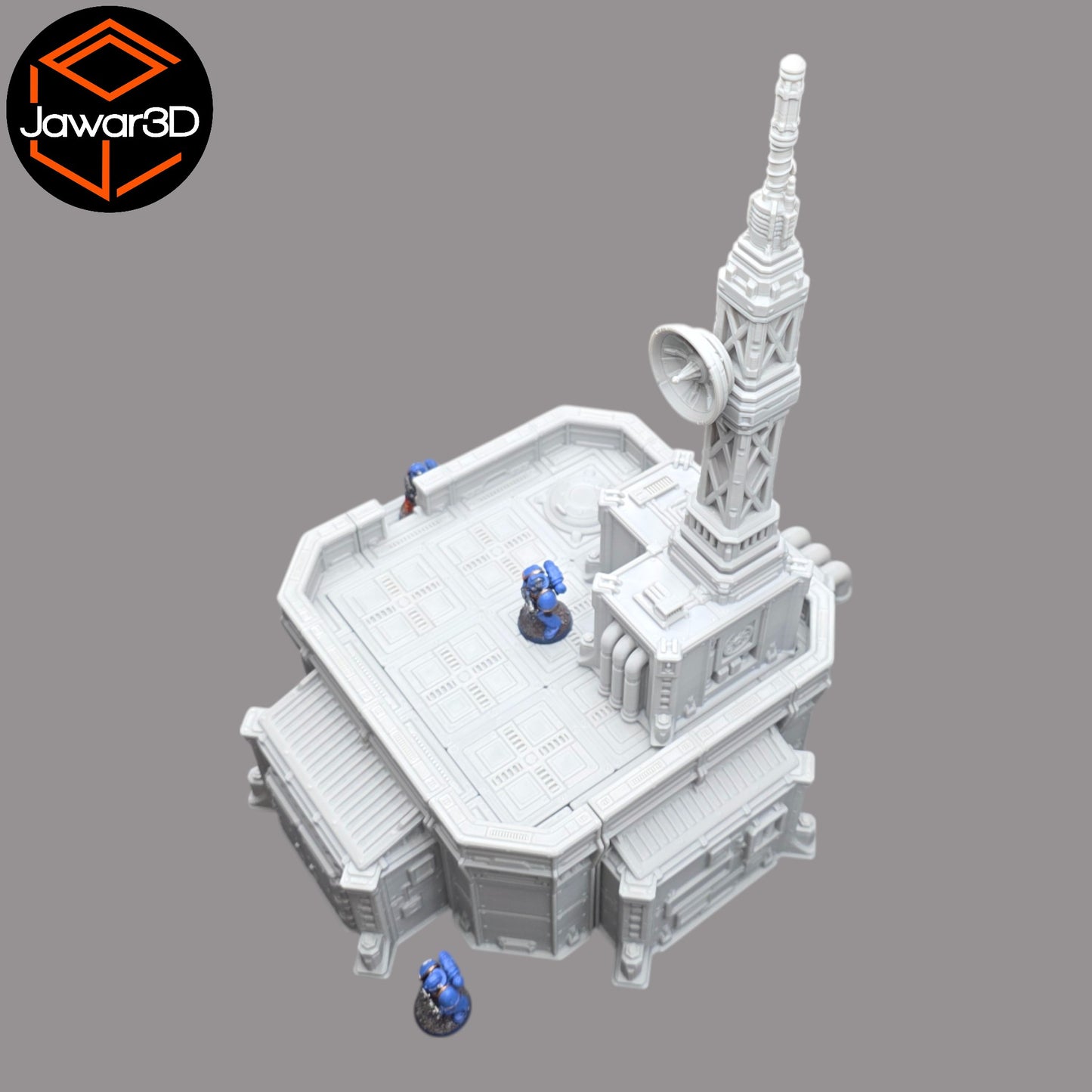 Wargaming 28mm scatter terrain scenery showing 3D-printed item that is compatible with games such as Warhammer 40K, Star Wars Legions, D+D, Dungeons and Dragons, Sci-Fi, Fantasy and other miniature tabletop games. Brand Jawar3d found at www.jawar3d.co.uk.