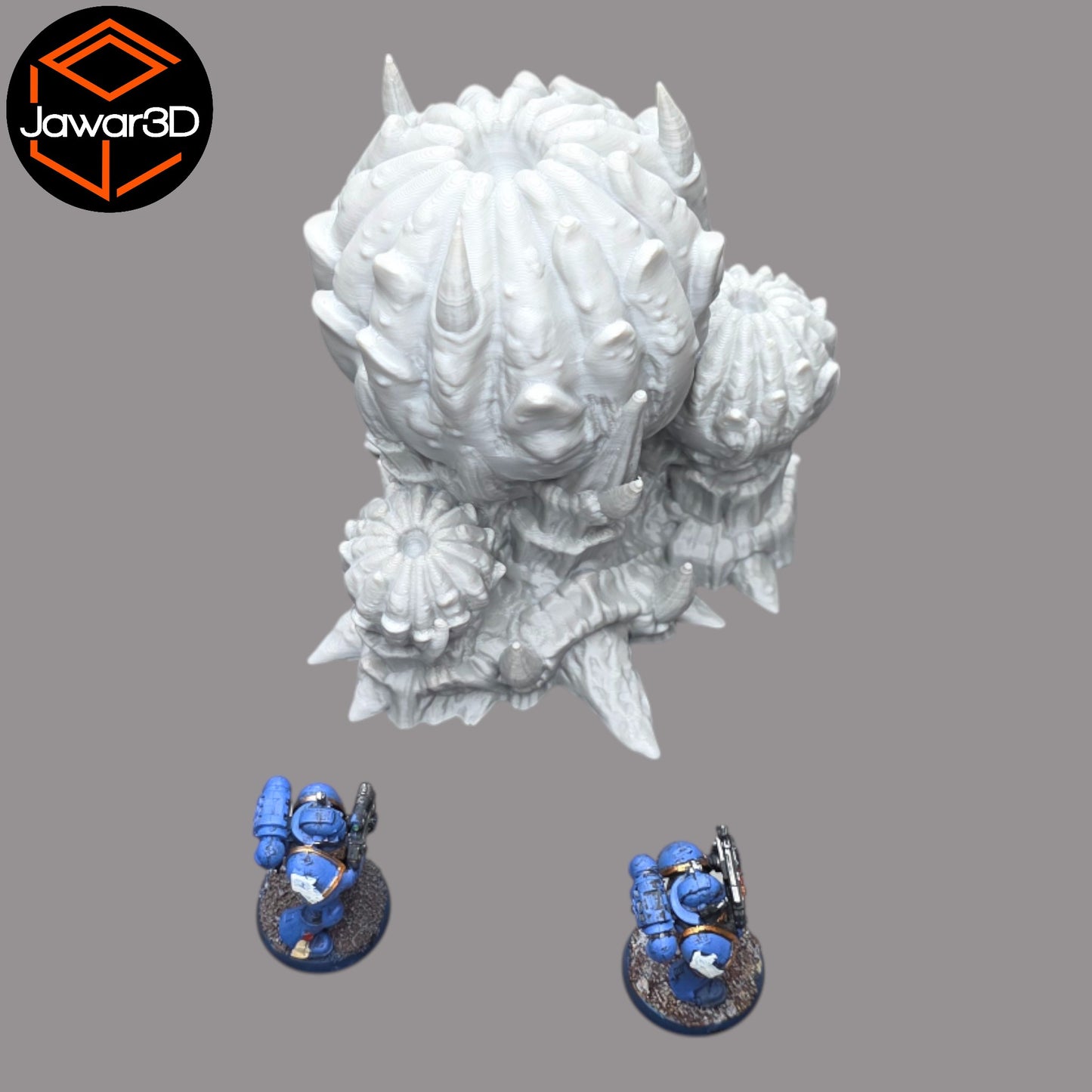 Wargaming 28mm scatter terrain scenery showing 3D-printed item that is compatible with games such as Warhammer 40K, Star Wars Legions, D+D, Dungeons and Dragons, Sci-Fi, Fantasy and other miniature tabletop games. Brand Jawar3d found at www.jawar3d.co.uk.