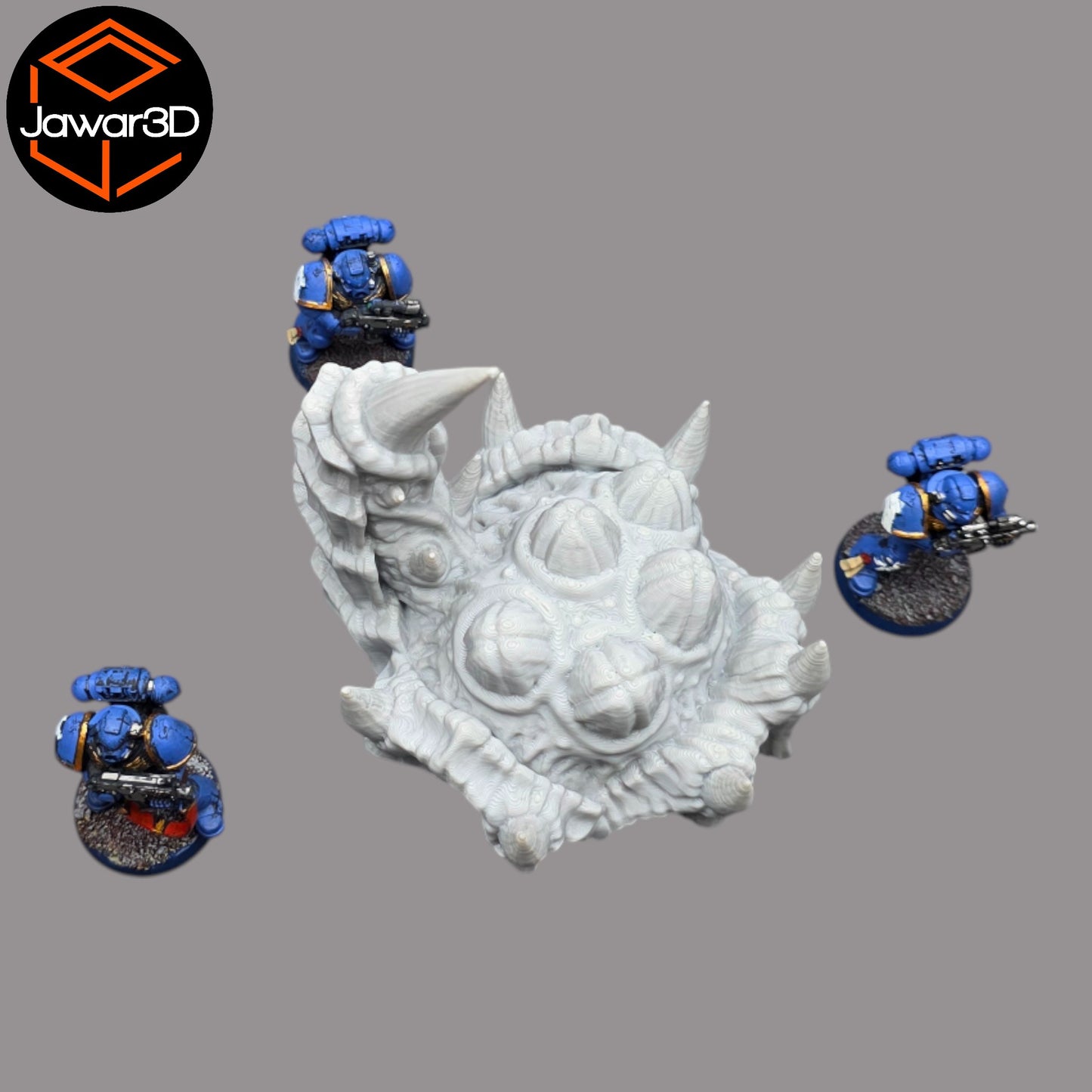 Wargaming 28mm scatter terrain scenery showing 3D-printed item that is compatible with games such as Warhammer 40K, Star Wars Legions, D+D, Dungeons and Dragons, Sci-Fi, Fantasy and other miniature tabletop games. Brand Jawar3d found at www.jawar3d.co.uk.
