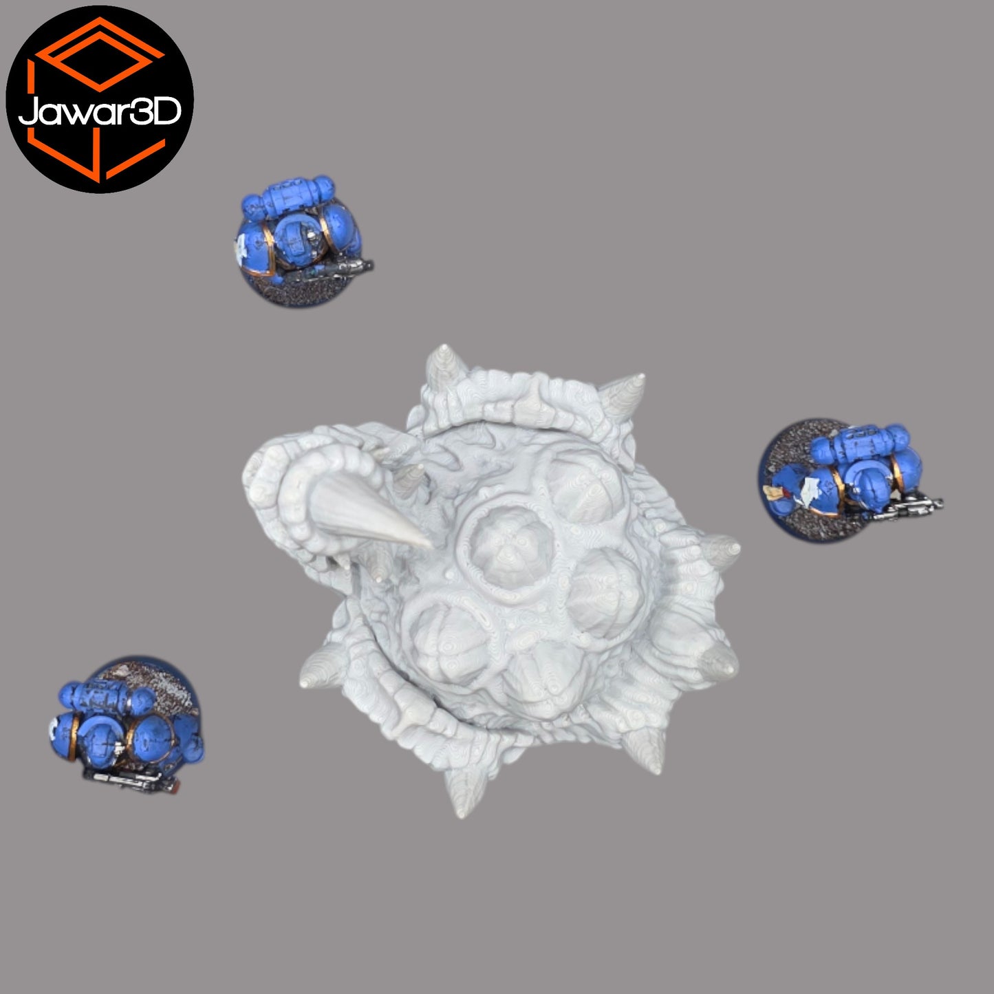 Wargaming 28mm scatter terrain scenery showing 3D-printed item that is compatible with games such as Warhammer 40K, Star Wars Legions, D+D, Dungeons and Dragons, Sci-Fi, Fantasy and other miniature tabletop games. Brand Jawar3d found at www.jawar3d.co.uk.