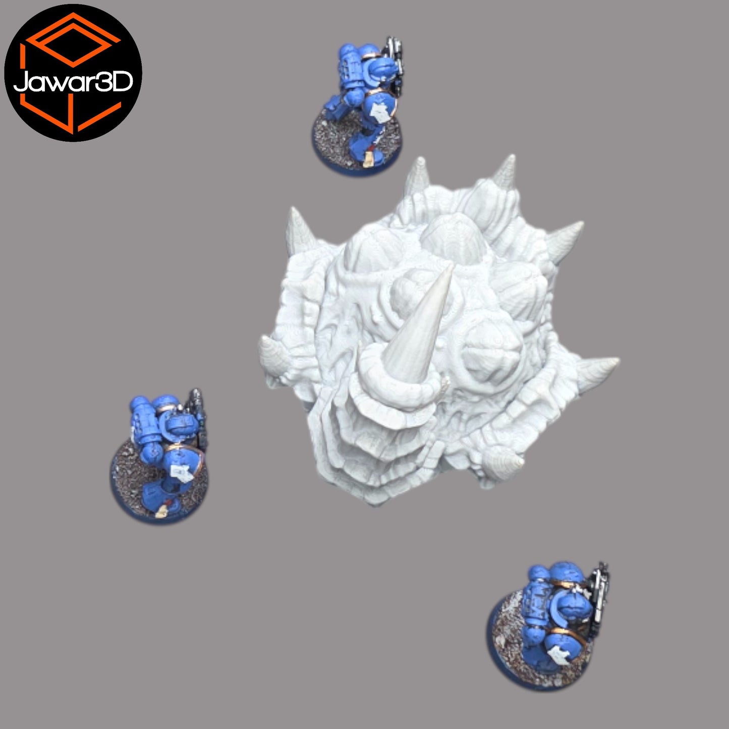 Wargaming 28mm scatter terrain scenery showing 3D-printed item that is compatible with games such as Warhammer 40K, Star Wars Legions, D+D, Dungeons and Dragons, Sci-Fi, Fantasy and other miniature tabletop games. Brand Jawar3d found at www.jawar3d.co.uk.