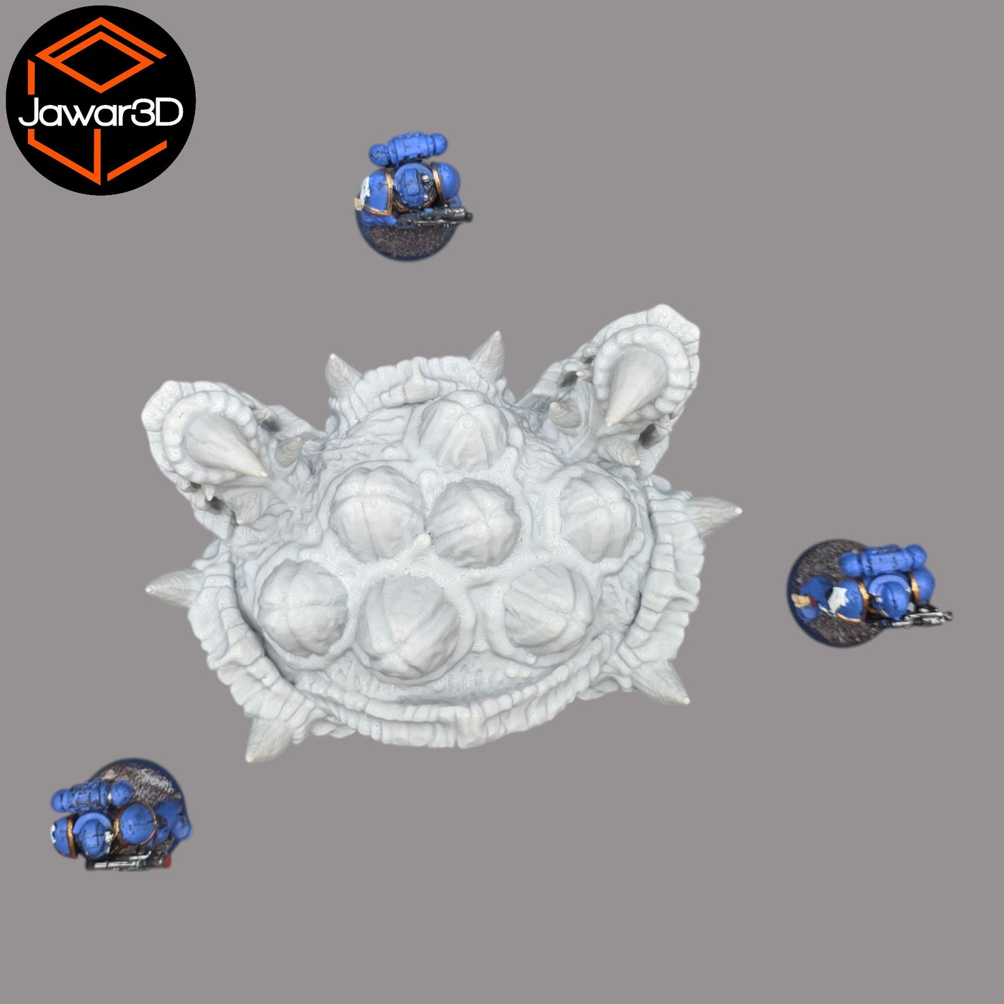 Wargaming 28mm scatter terrain scenery showing 3D-printed item that is compatible with games such as Warhammer 40K, Star Wars Legions, D+D, Dungeons and Dragons, Sci-Fi, Fantasy and other miniature tabletop games. Brand Jawar3d found at www.jawar3d.co.uk.
